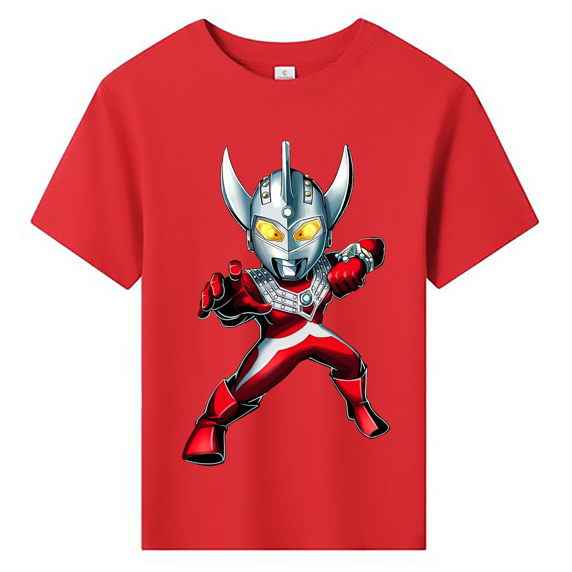 （画像用） ウルトラマン Ultraman 綿100％キッズTシャツ（フロントプリント）