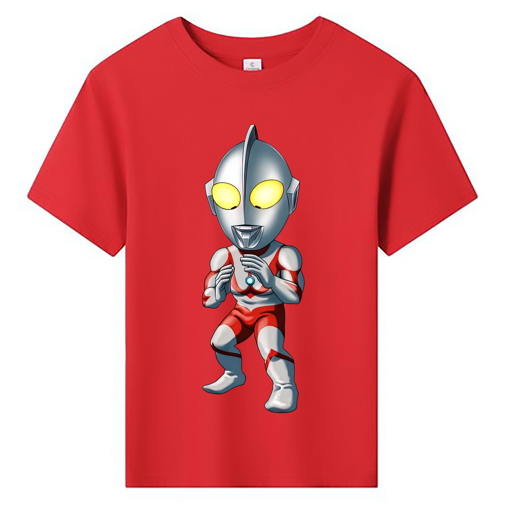 （画像用） ウルトラマン Ultraman 綿100％キッズTシャツ（フロントプリント）