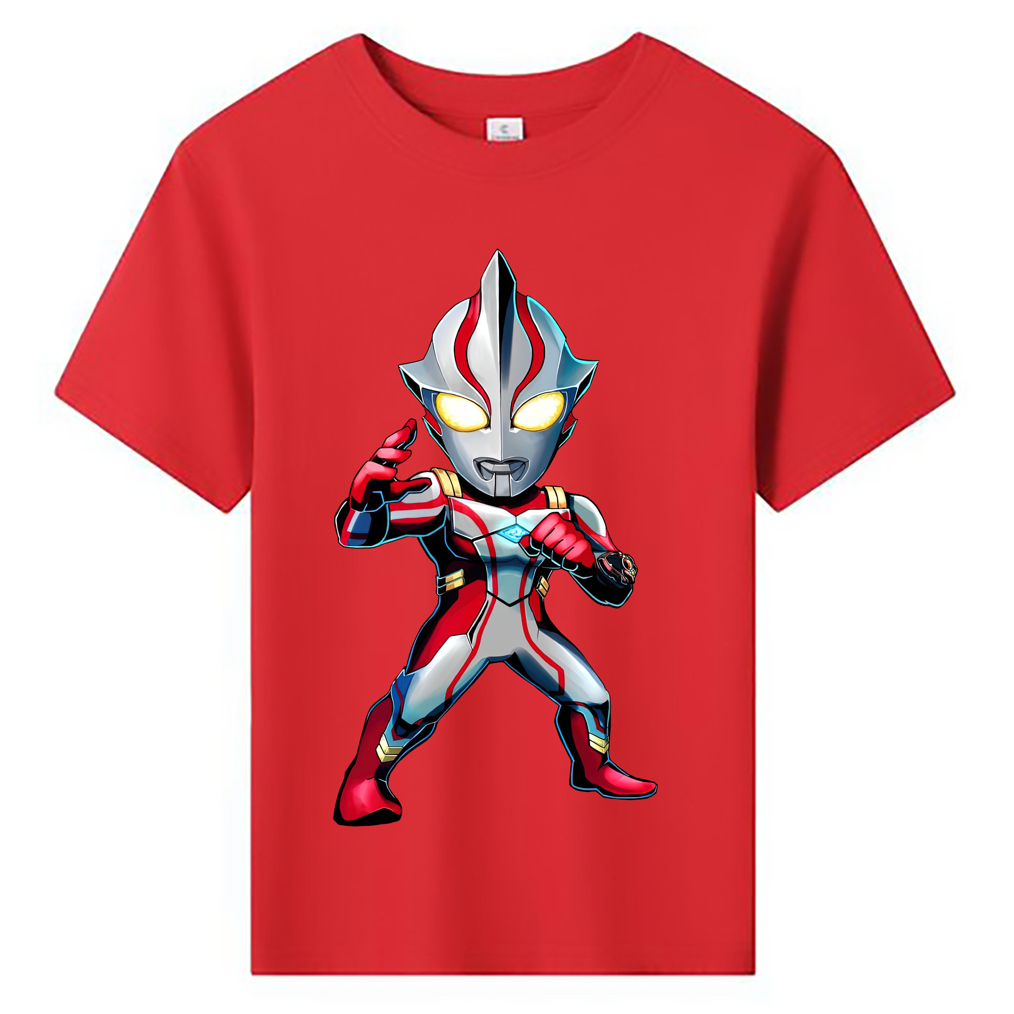 （画像用） ウルトラマン Ultraman 綿100％キッズTシャツ（フロントプリント）
