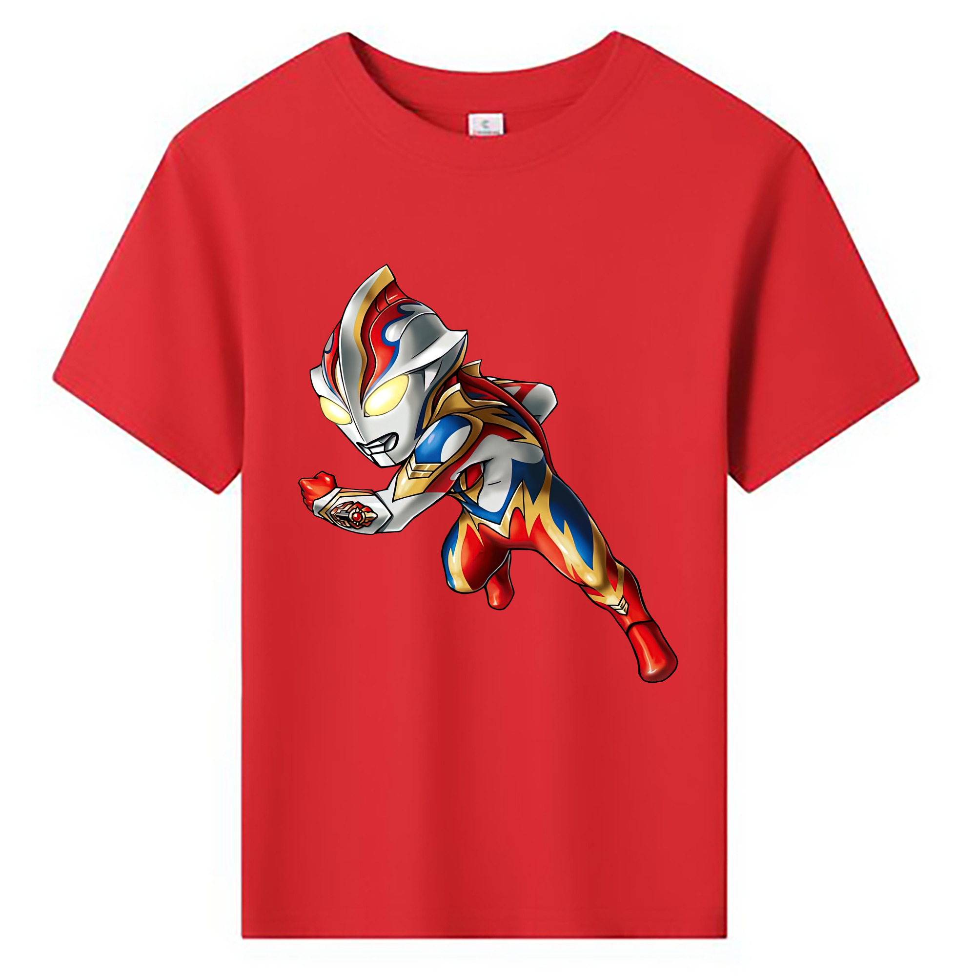 （画像用） ウルトラマン Ultraman 綿100％キッズTシャツ（フロントプリント）