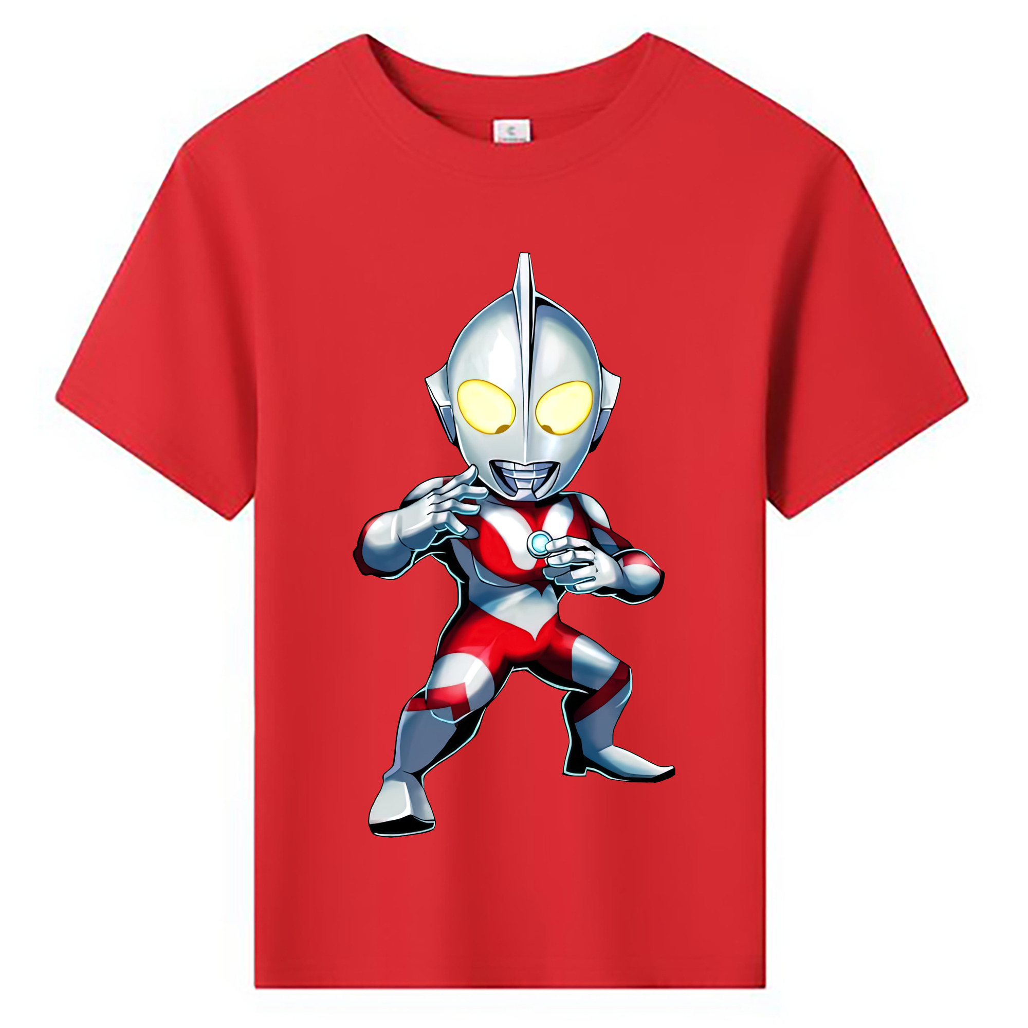 （画像用） ウルトラマン Ultraman 綿100％キッズTシャツ（フロントプリント）