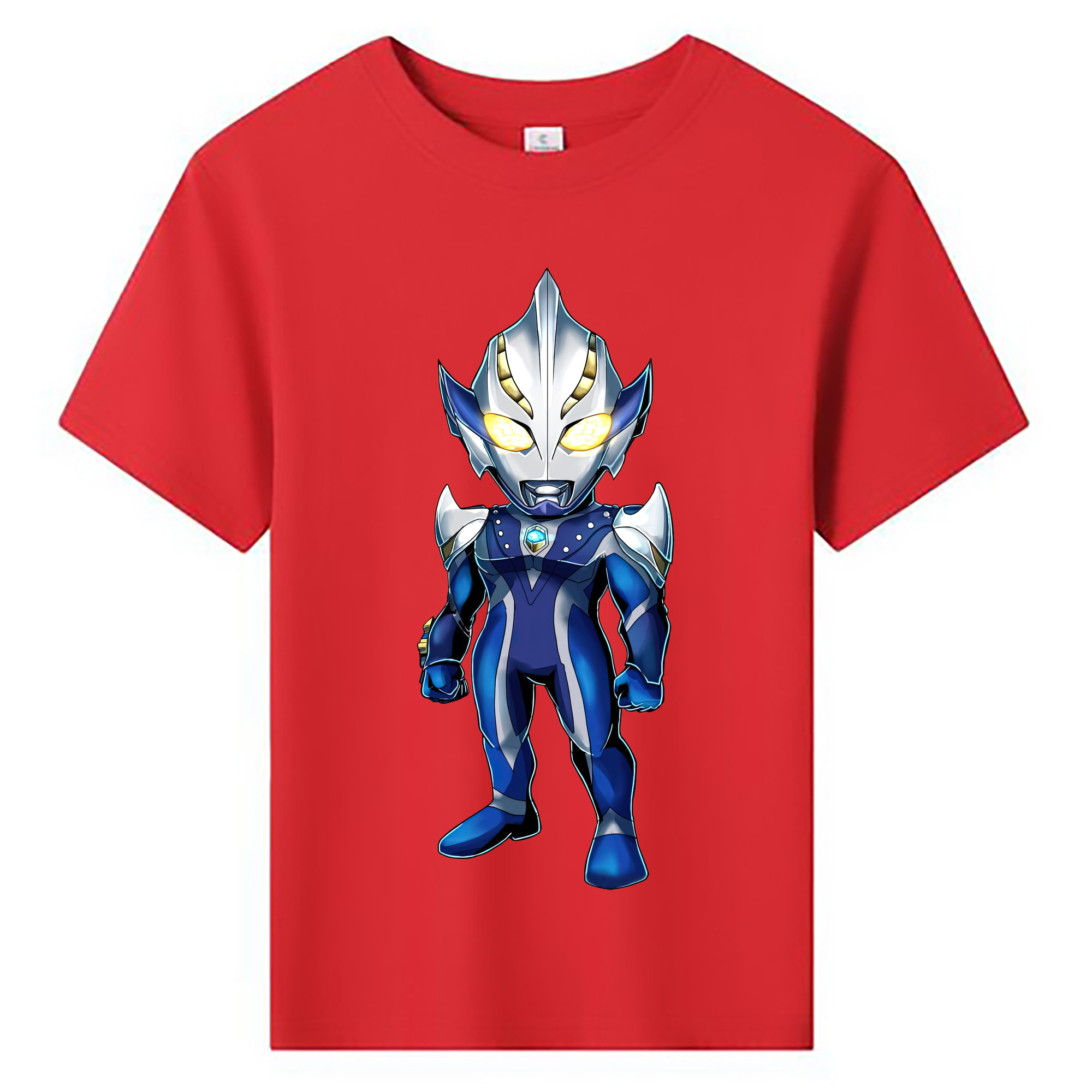 （画像用） ウルトラマン Ultraman 綿100％キッズTシャツ（フロントプリント）