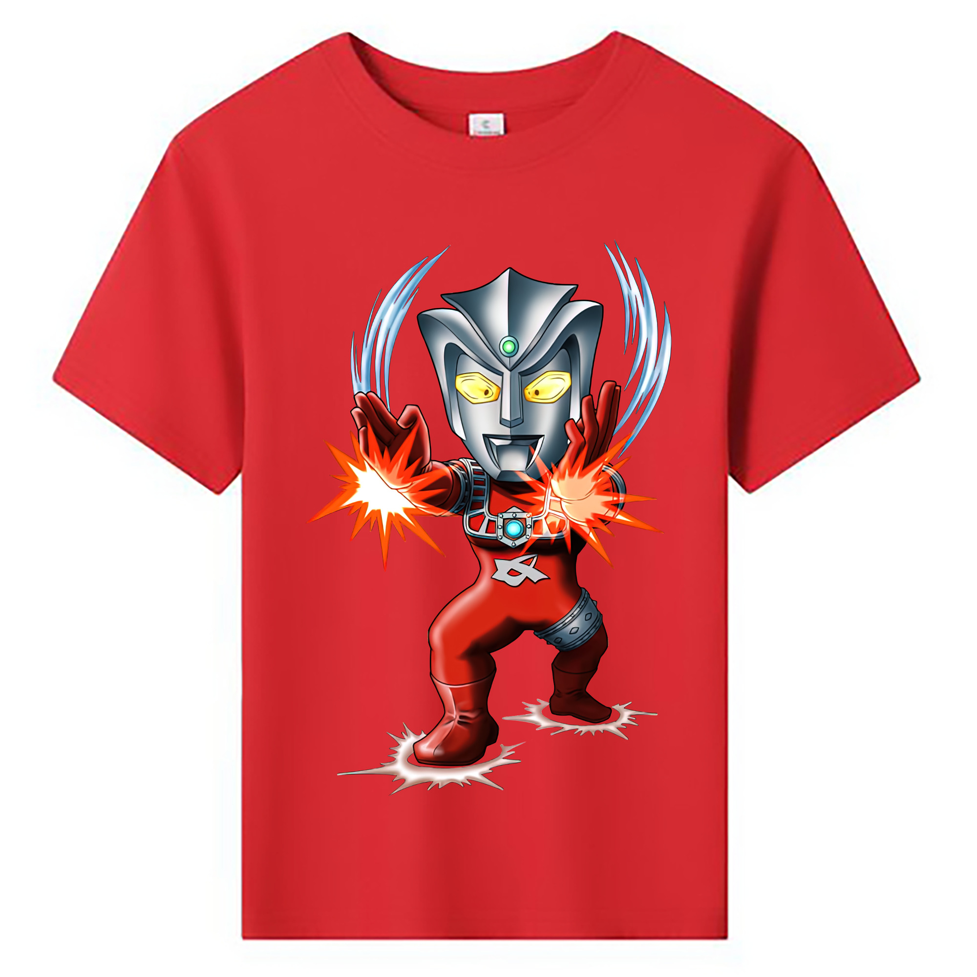 （画像用） ウルトラマン Ultraman 綿100％キッズTシャツ（フロントプリント）