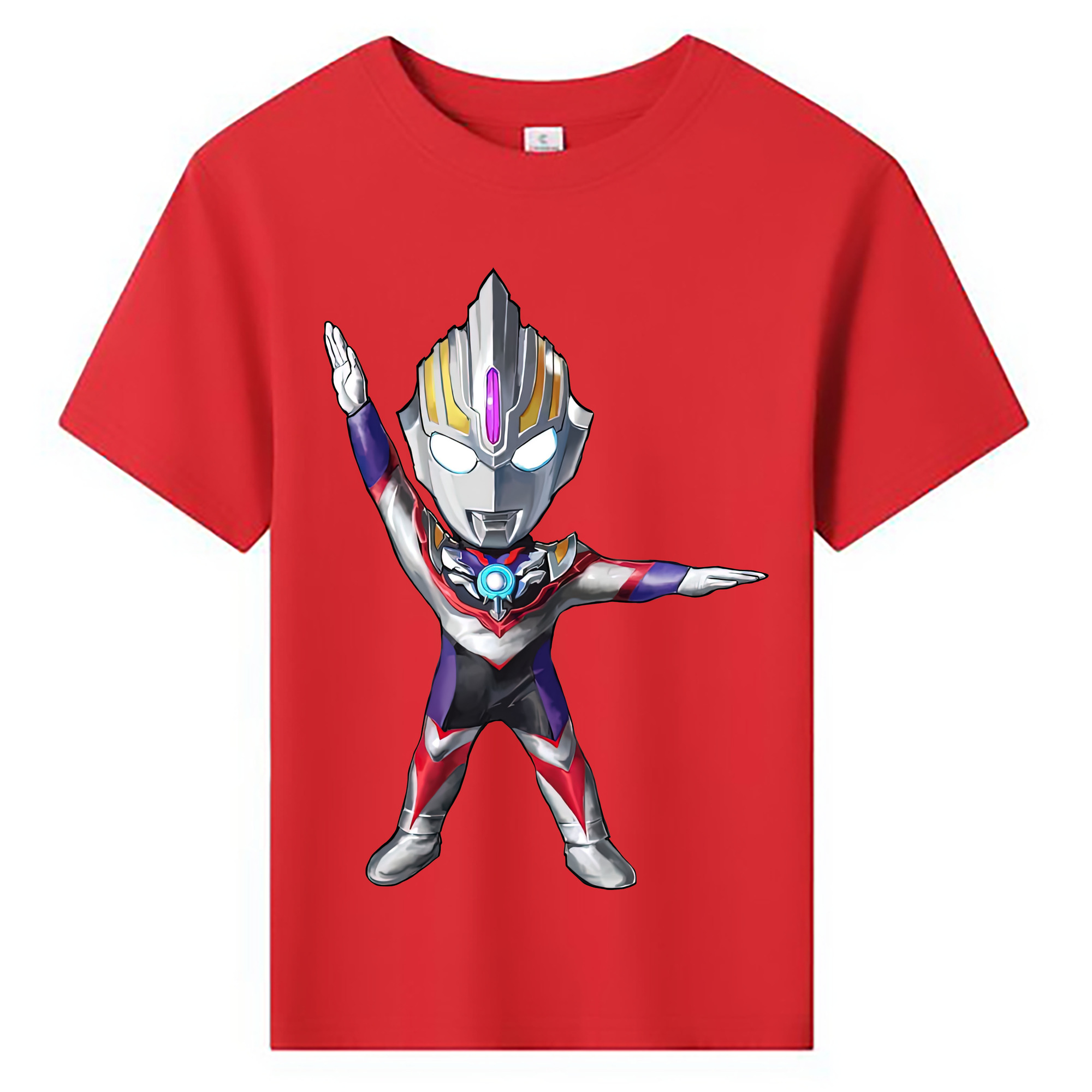 （画像用） ウルトラマン Ultraman 綿100％キッズTシャツ（フロントプリント）