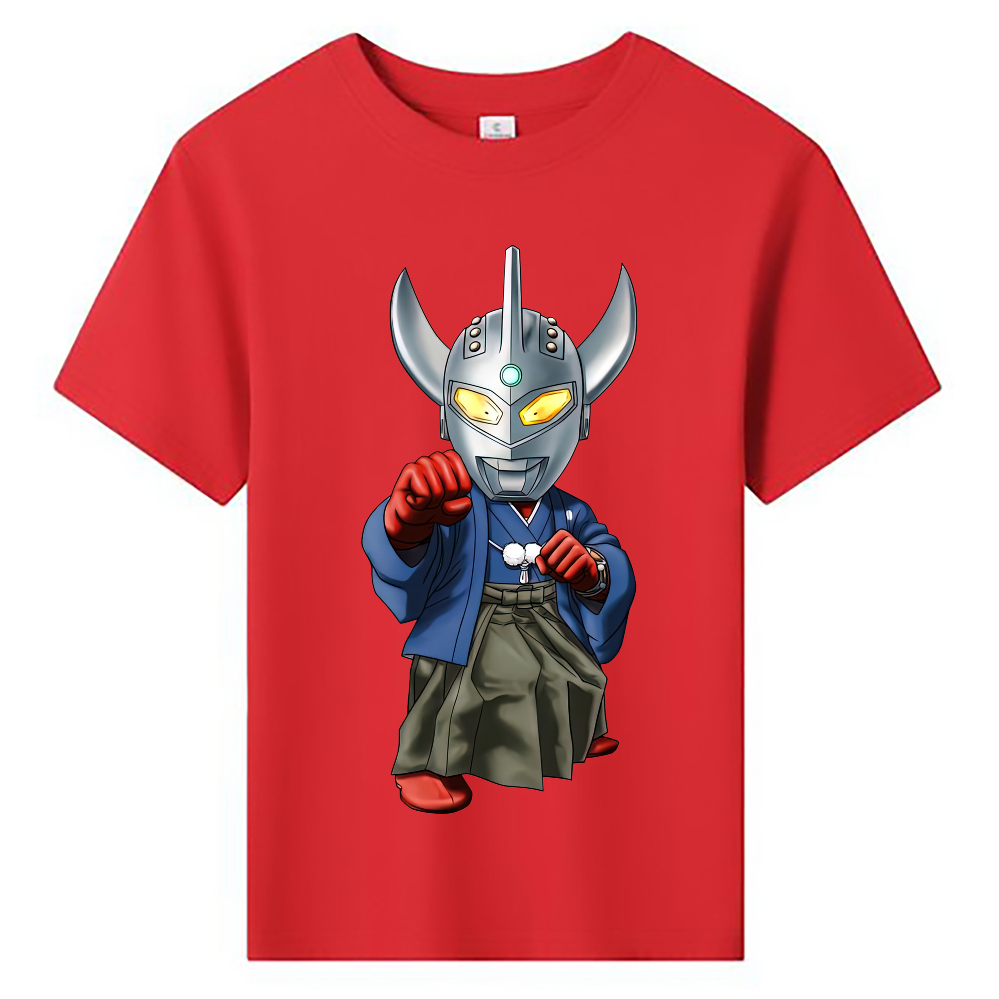 （画像用） ウルトラマン Ultraman 綿100％キッズTシャツ（フロントプリント）
