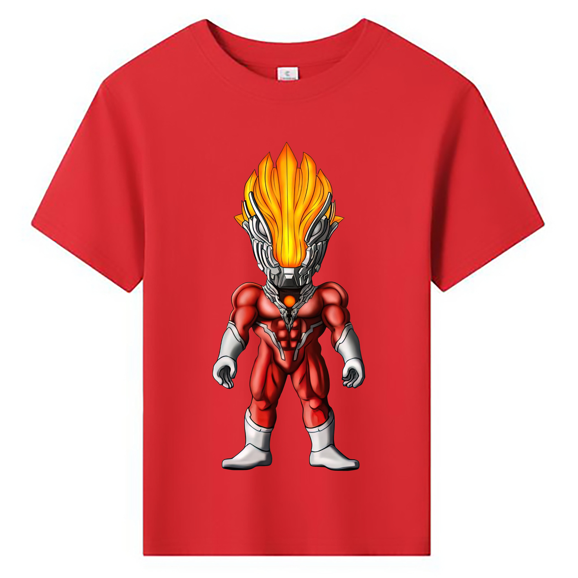 （画像用） ウルトラマン Ultraman 綿100％キッズTシャツ（フロントプリント）