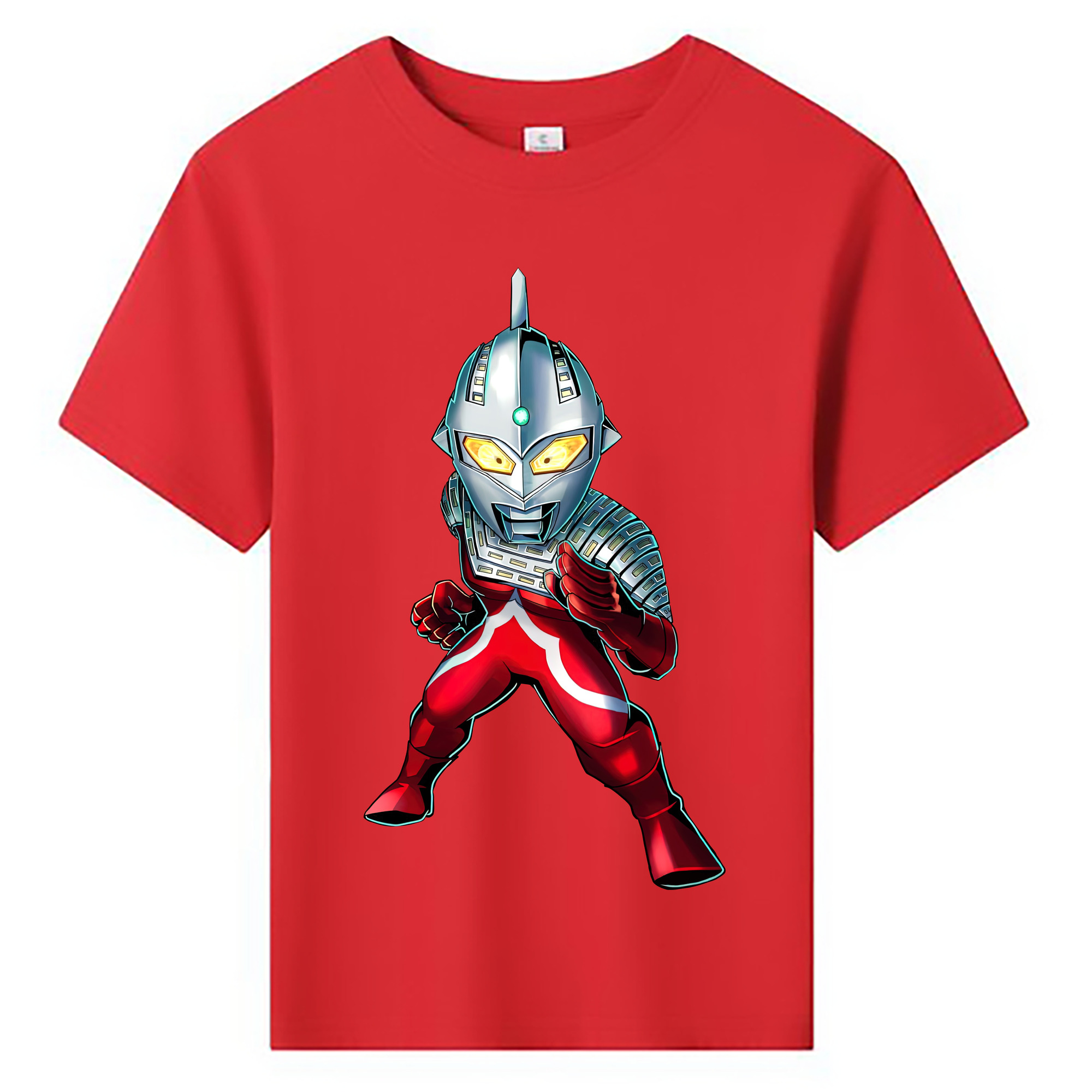 （画像用） ウルトラマン Ultraman 綿100％キッズTシャツ（フロントプリント）