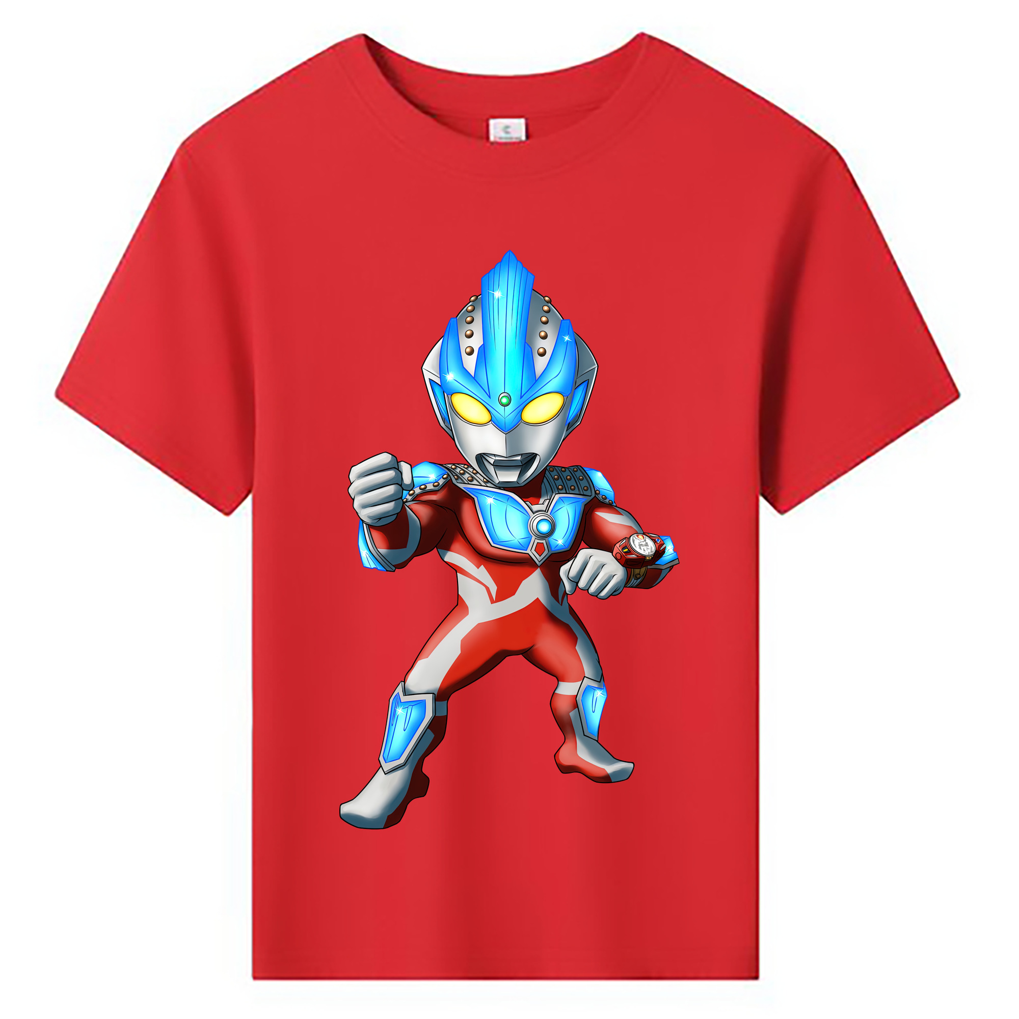 （画像用） ウルトラマン Ultraman 綿100％キッズTシャツ（フロントプリント）