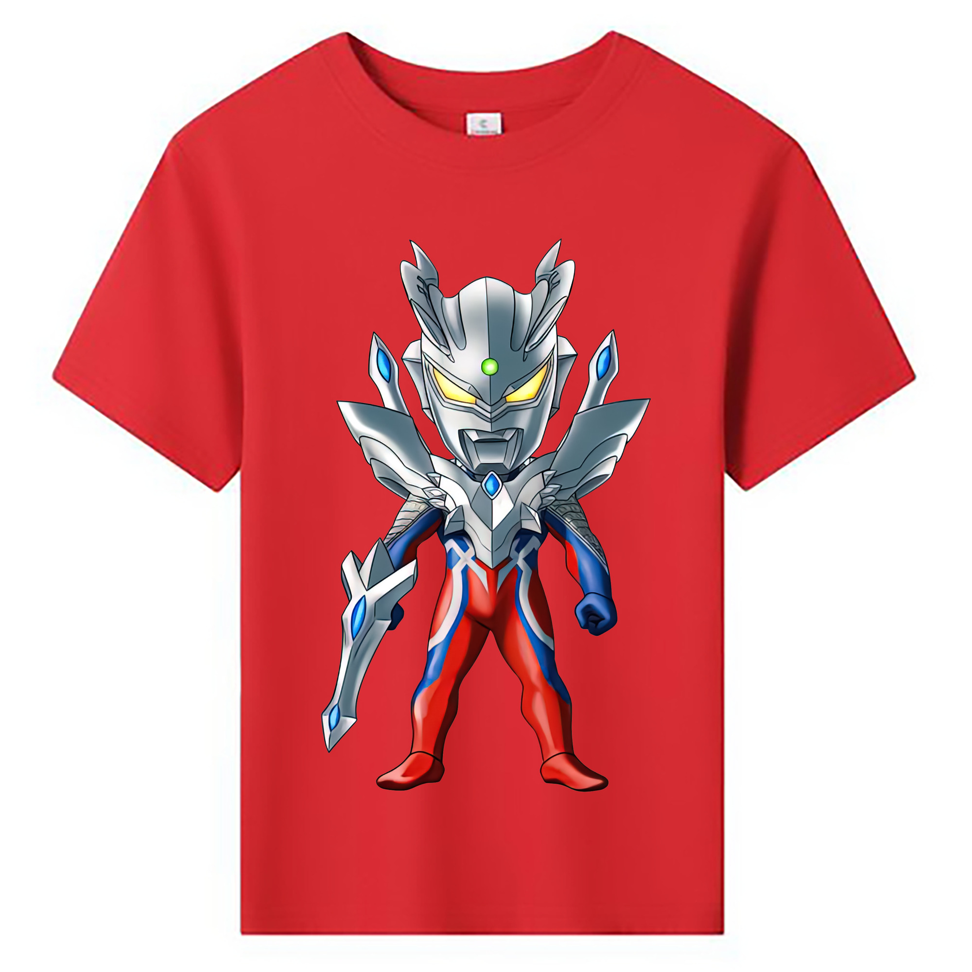 （画像用） ウルトラマン Ultraman 綿100％キッズTシャツ（フロントプリント）