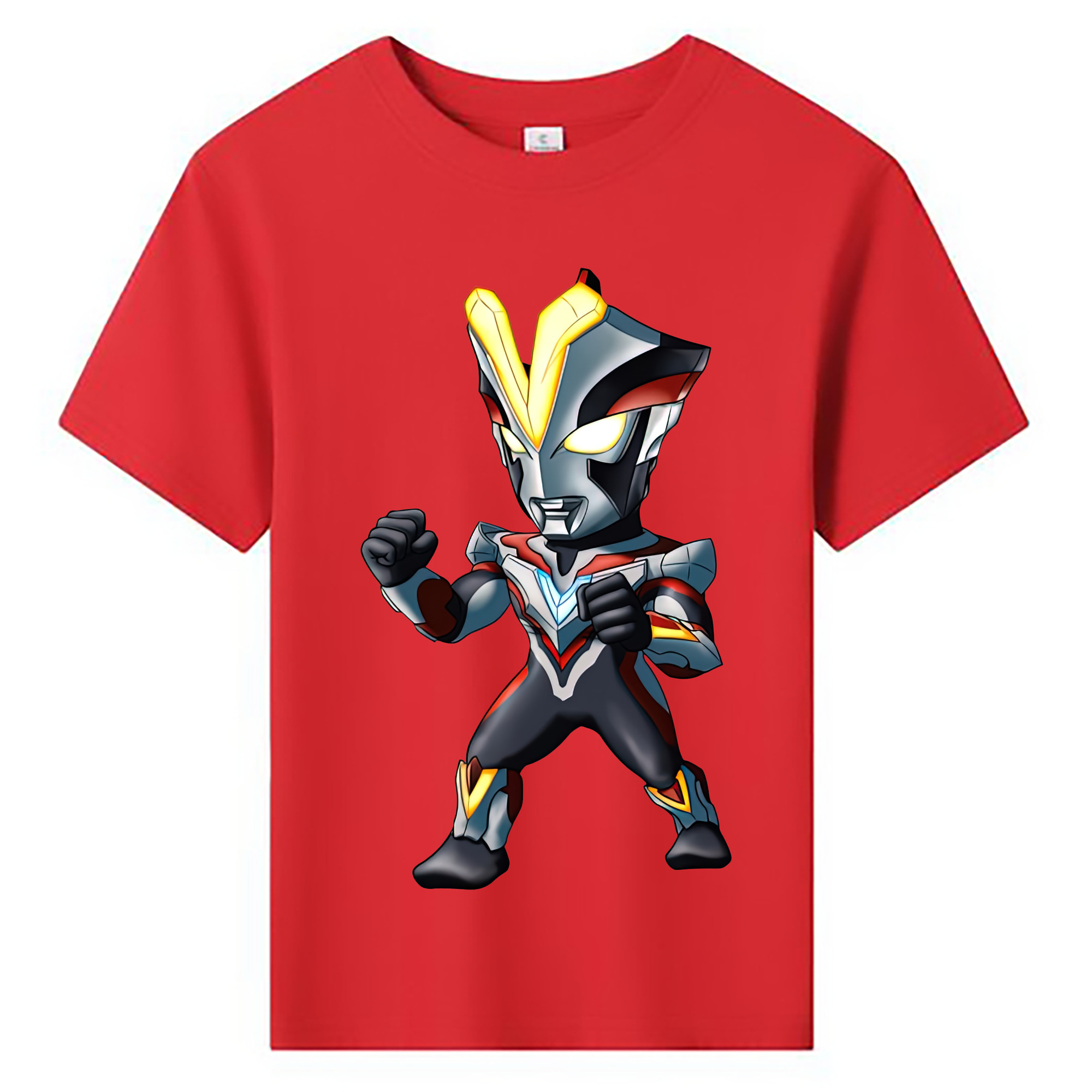（画像用） ウルトラマン Ultraman 綿100％キッズTシャツ（フロントプリント）