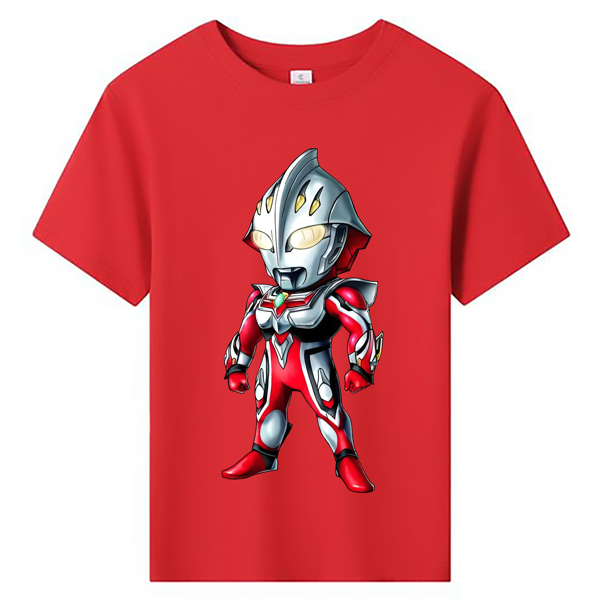 （画像用） ウルトラマン Ultraman 綿100％キッズTシャツ（フロントプリント）
