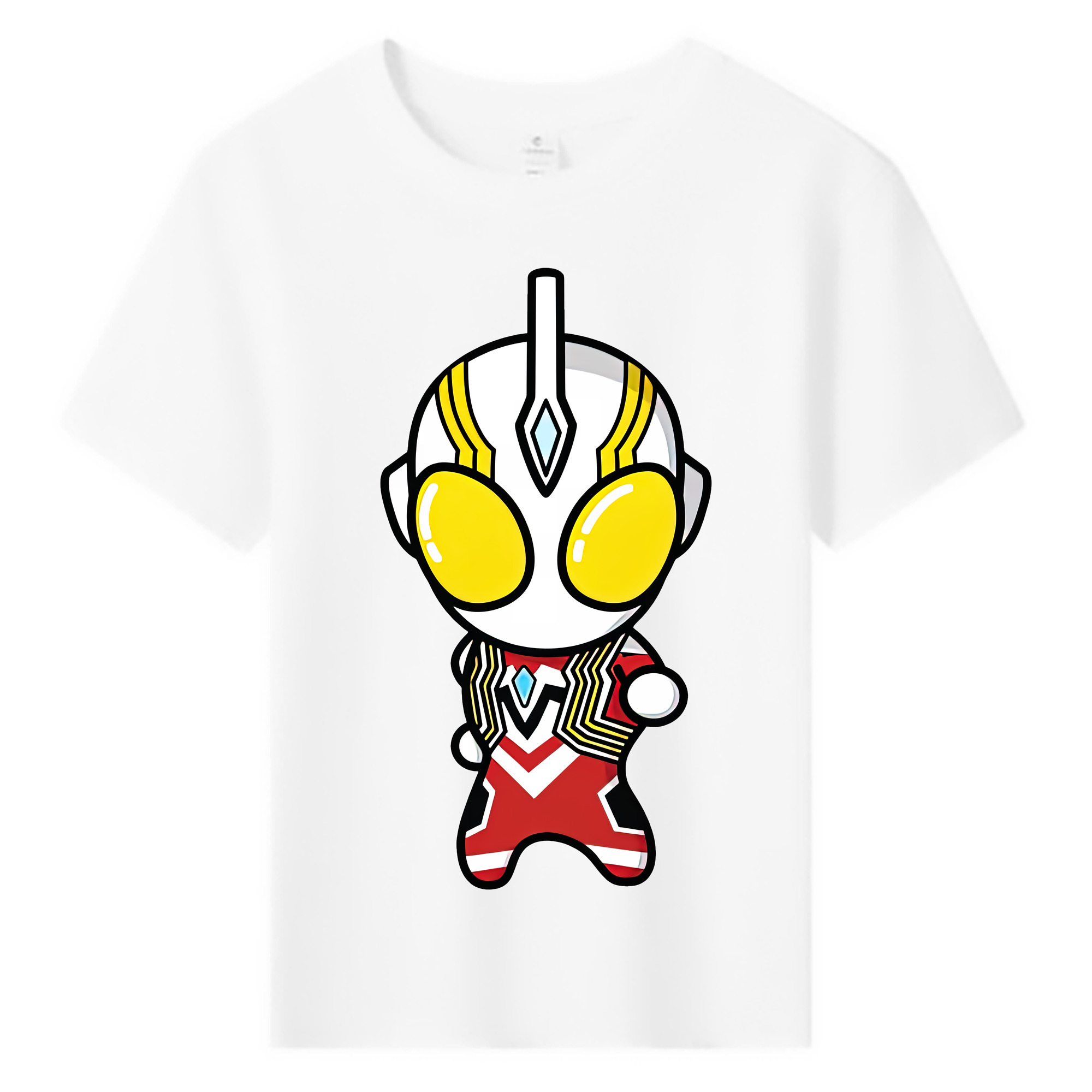 （画像用） ウルトラマン Ultraman 綿100％キッズTシャツ（フロントプリント）