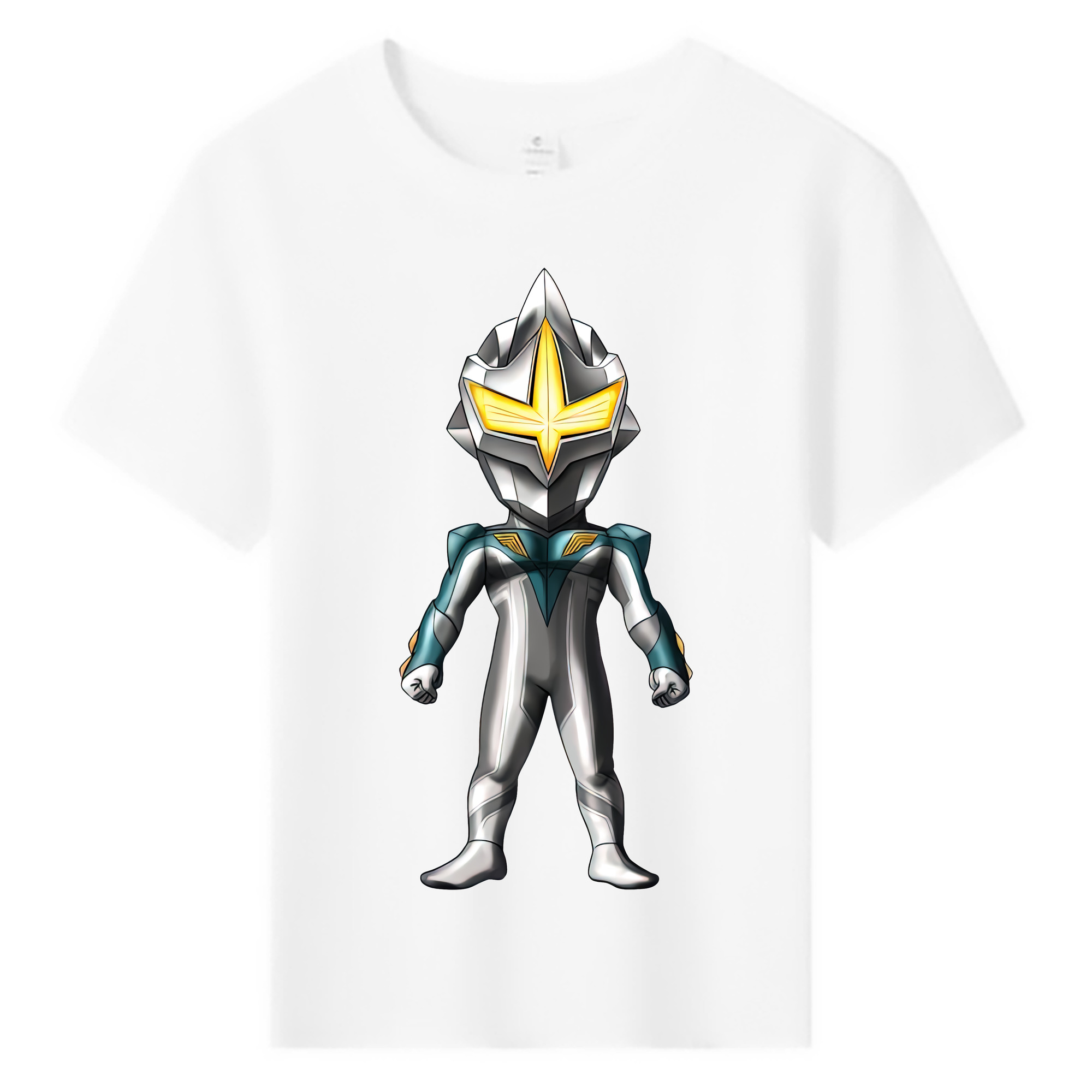 （画像用） ウルトラマン Ultraman 綿100％キッズTシャツ（フロントプリント）