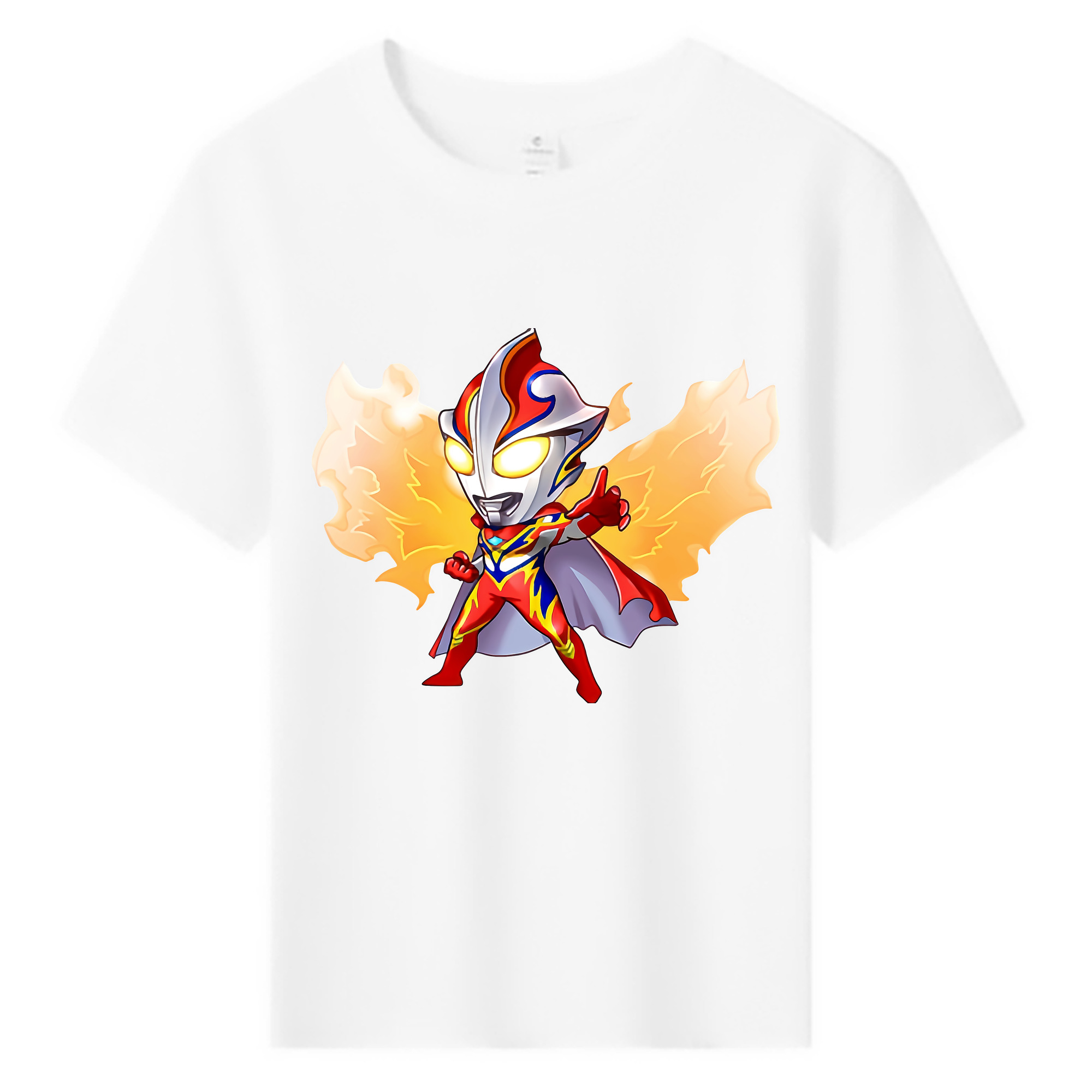 （画像用） ウルトラマン Ultraman 綿100％キッズTシャツ（フロントプリント）