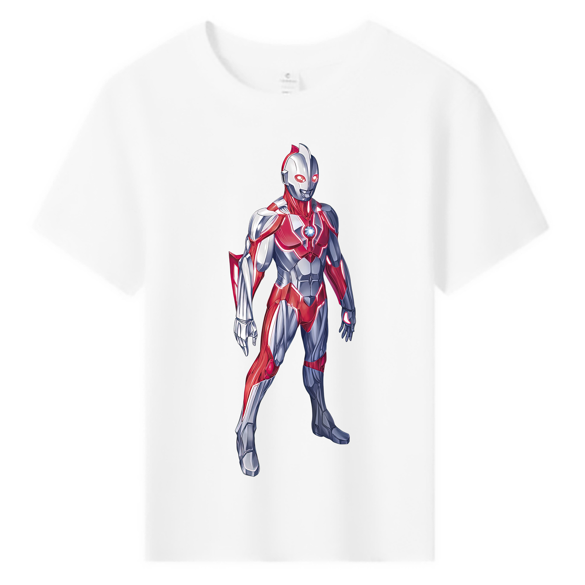 （画像用） ウルトラマン Ultraman 綿100％キッズTシャツ（フロントプリント）