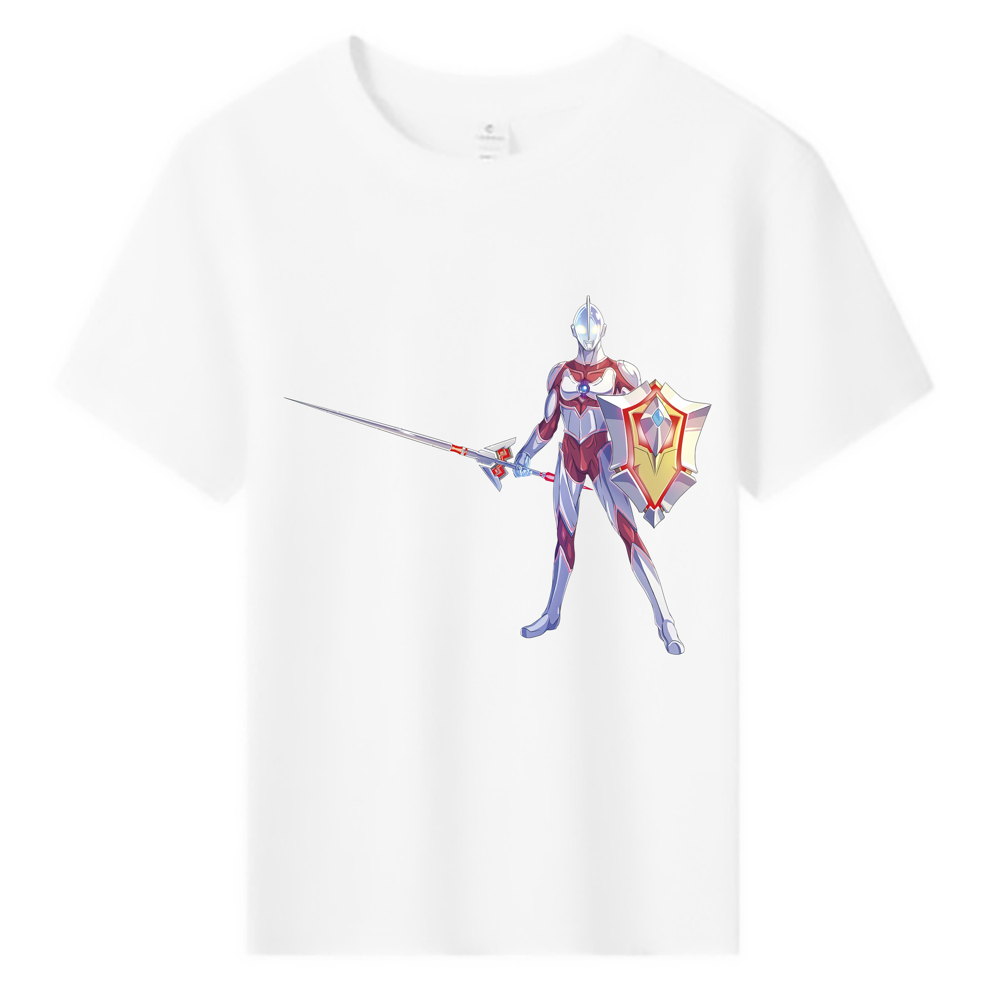 （画像用） ウルトラマン Ultraman 綿100％キッズTシャツ（フロントプリント）