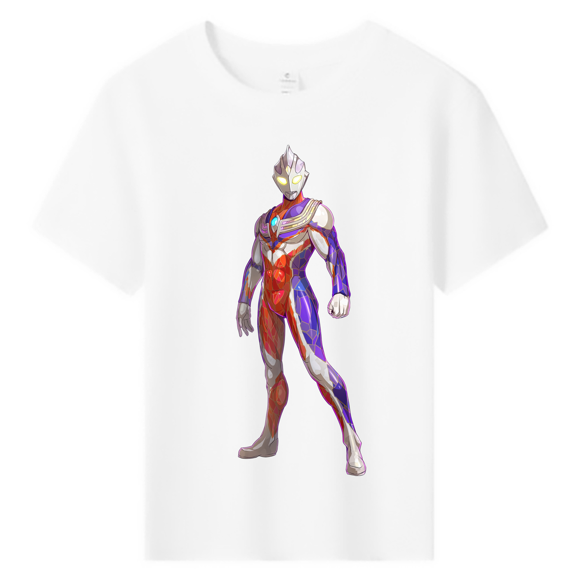 （画像用） ウルトラマン Ultraman 綿100％キッズTシャツ（フロントプリント）