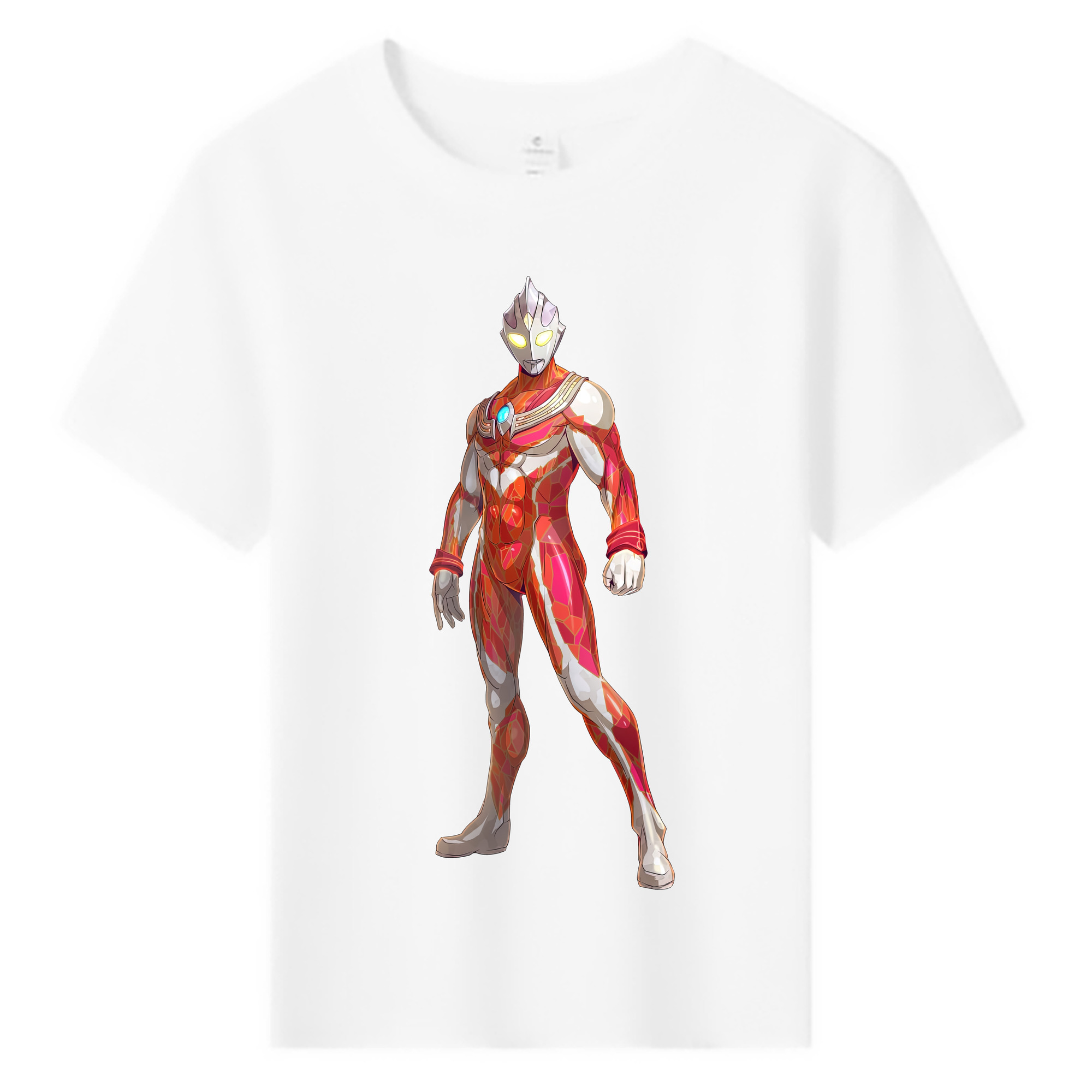 （画像用） ウルトラマン Ultraman 綿100％キッズTシャツ（フロントプリント）