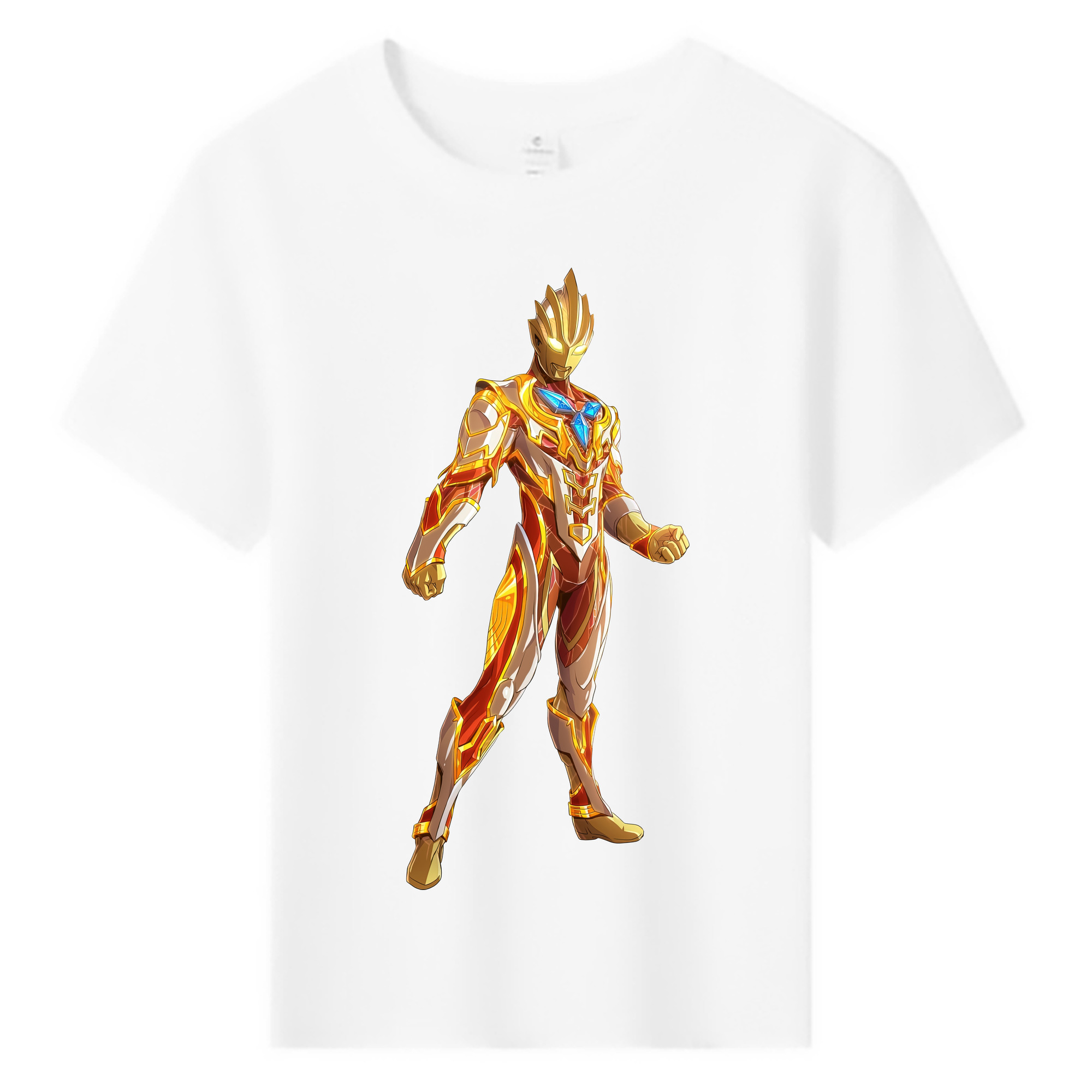 （画像用） ウルトラマン Ultraman 綿100％キッズTシャツ（フロントプリント）