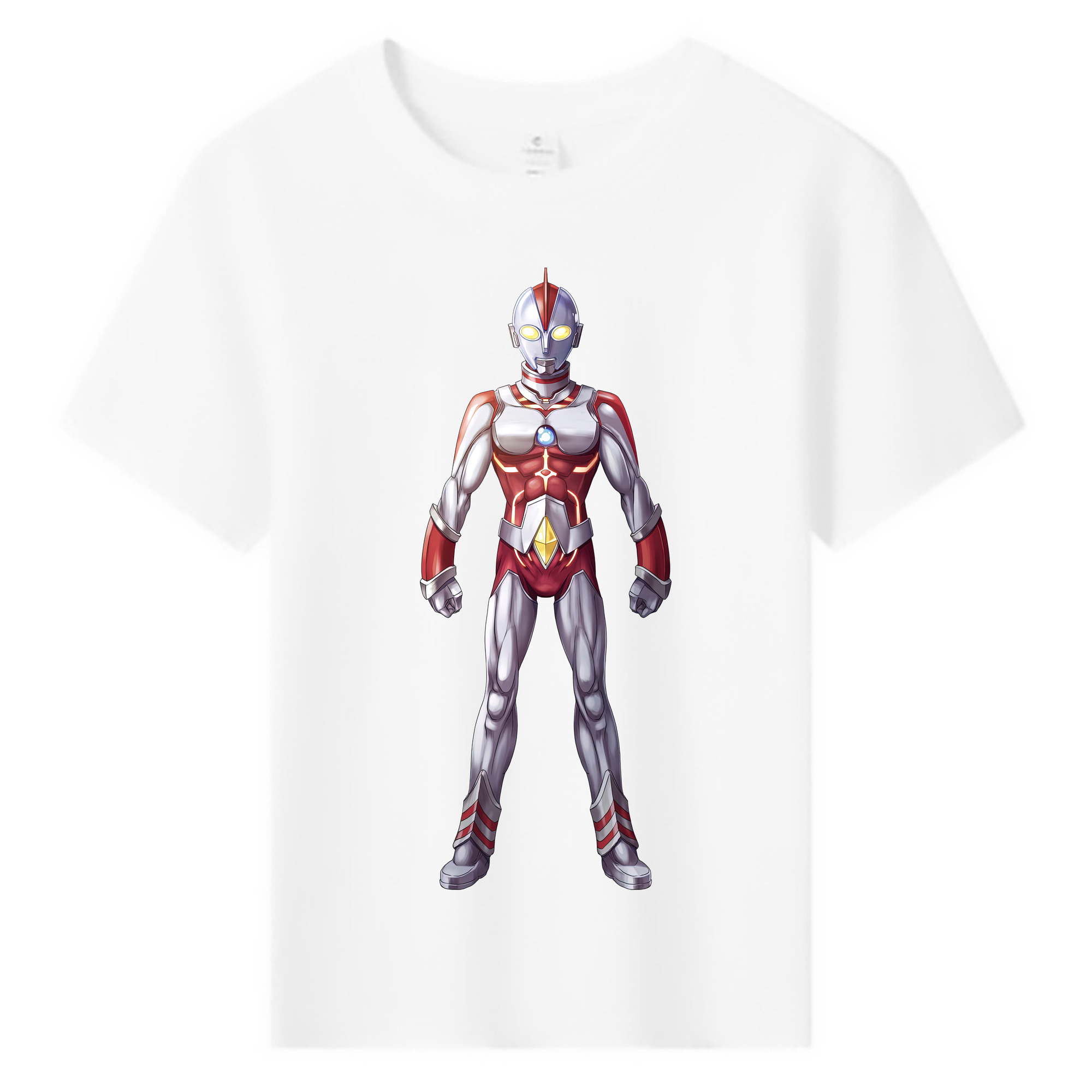 （画像用） ウルトラマン Ultraman 綿100％キッズTシャツ（フロントプリント）