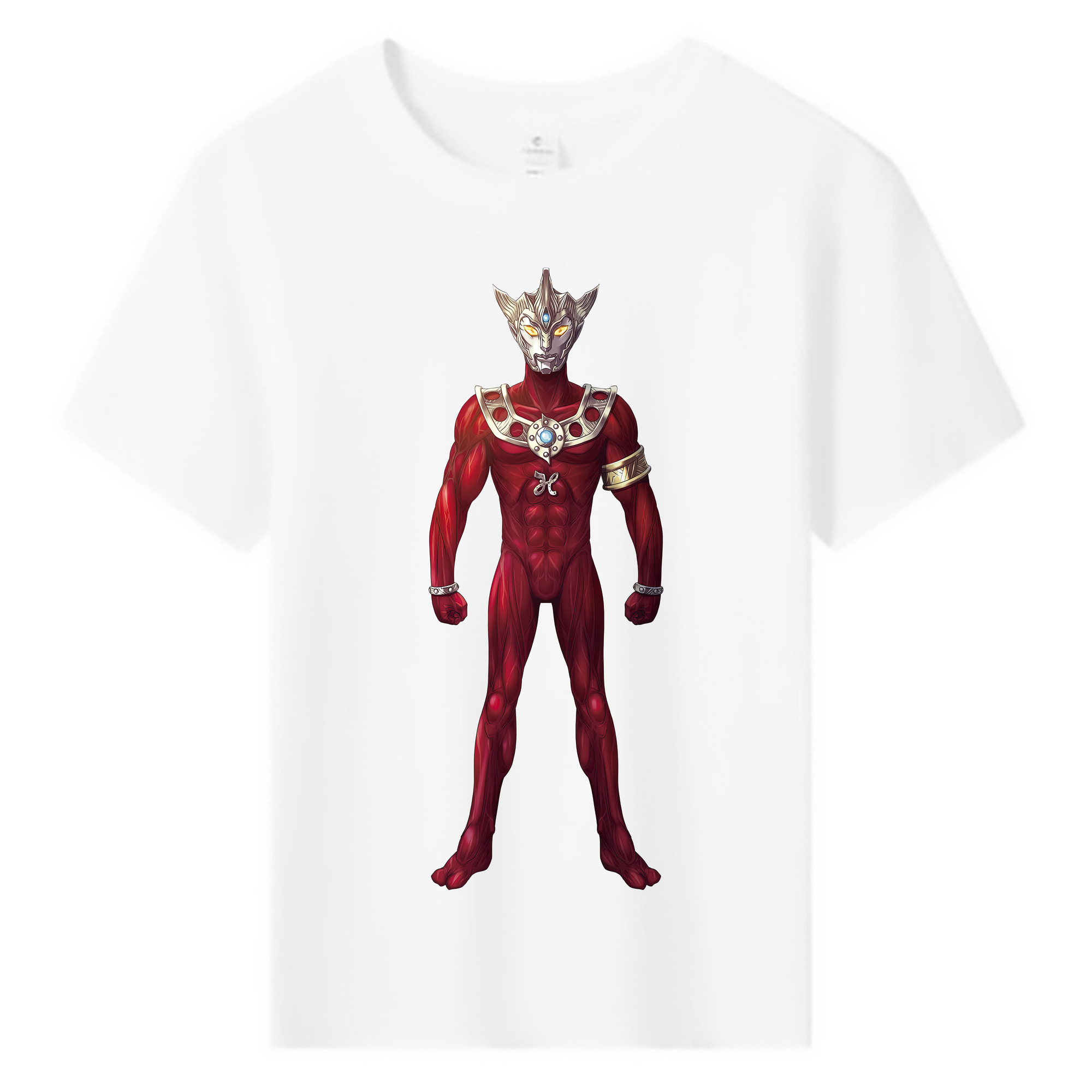 （画像用） ウルトラマン Ultraman 綿100％キッズTシャツ（フロントプリント）