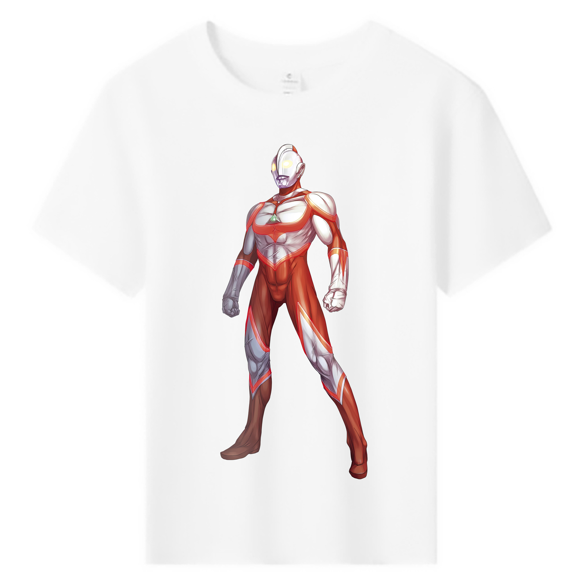 （画像用） ウルトラマン Ultraman 綿100％キッズTシャツ（フロントプリント）
