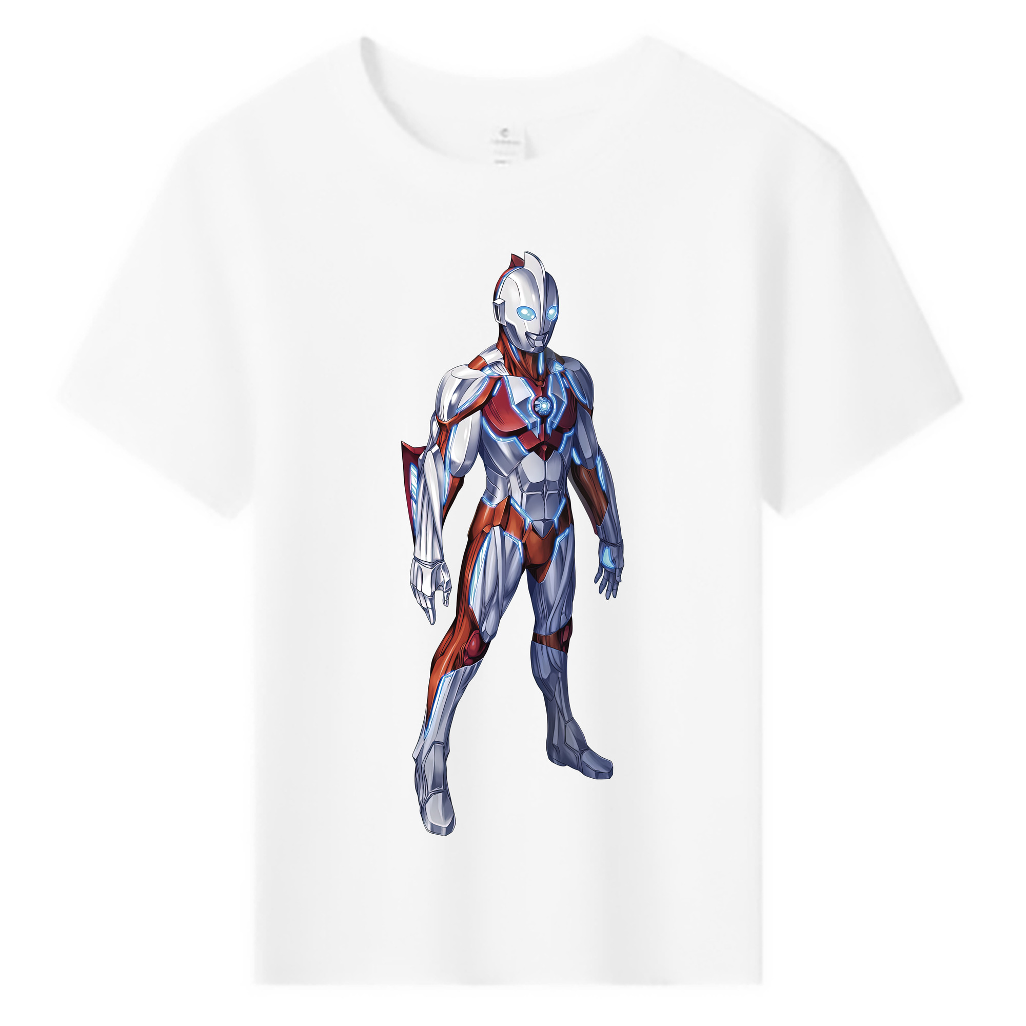 （画像用） ウルトラマン Ultraman 綿100％キッズTシャツ（フロントプリント）