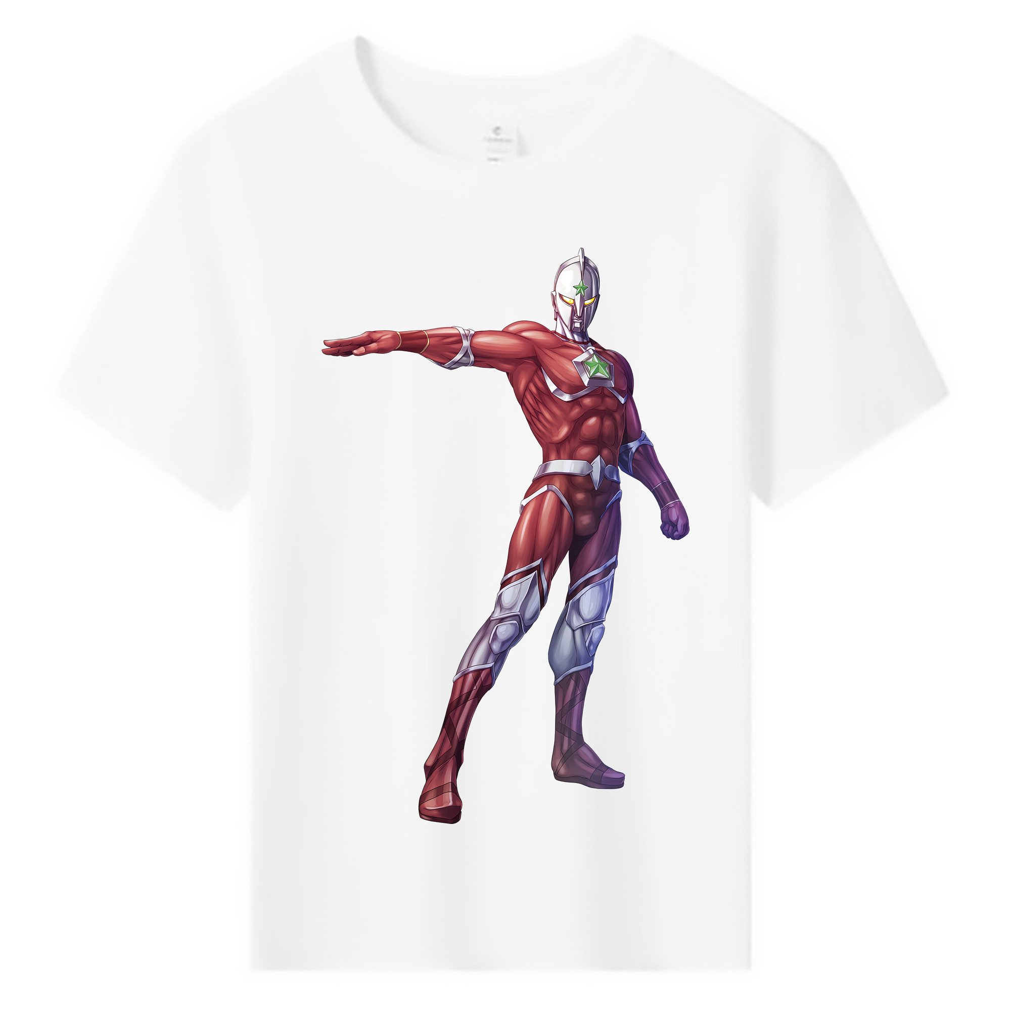 （画像用） ウルトラマン Ultraman 綿100％キッズTシャツ（フロントプリント）