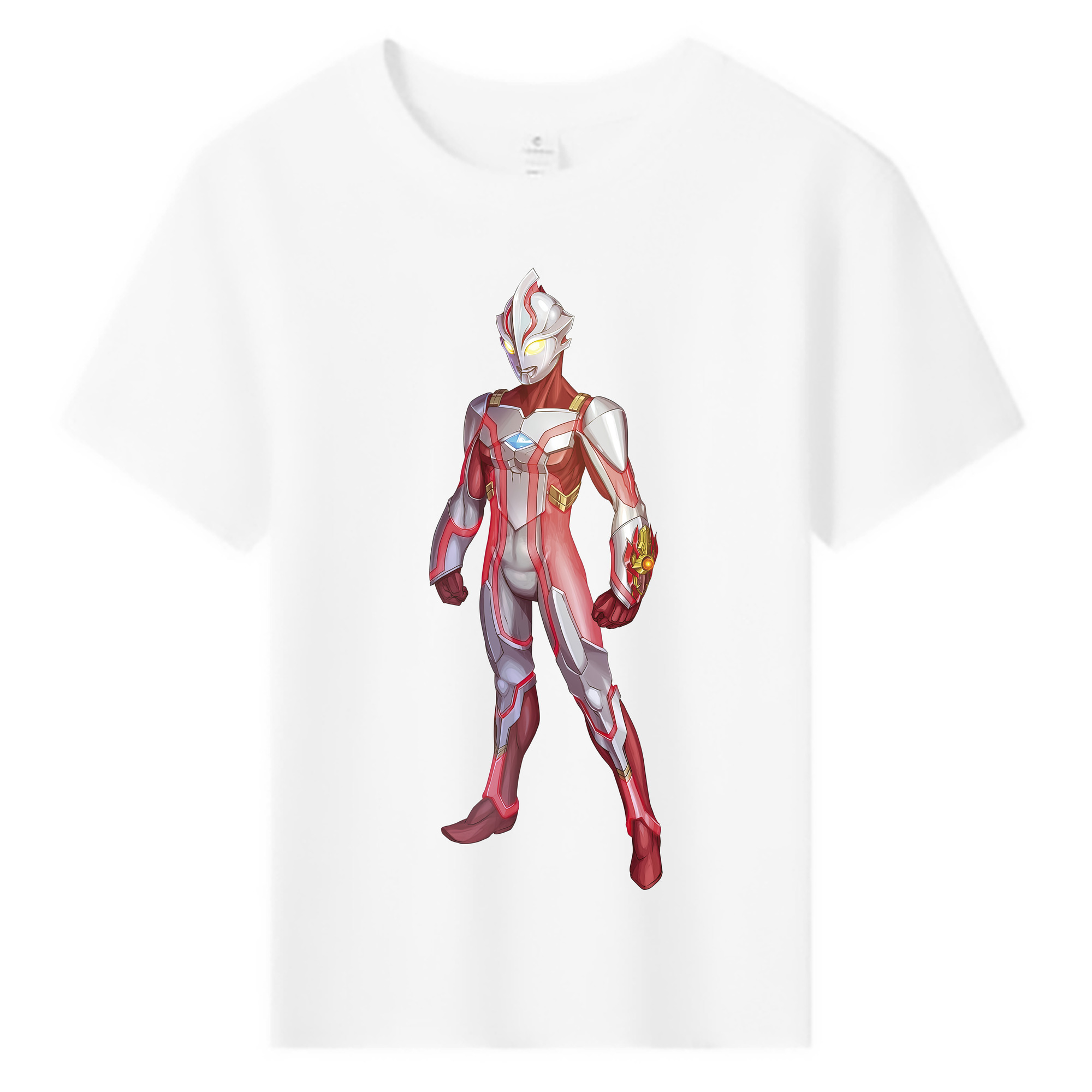 （画像用） ウルトラマン Ultraman 綿100％キッズTシャツ（フロントプリント）
