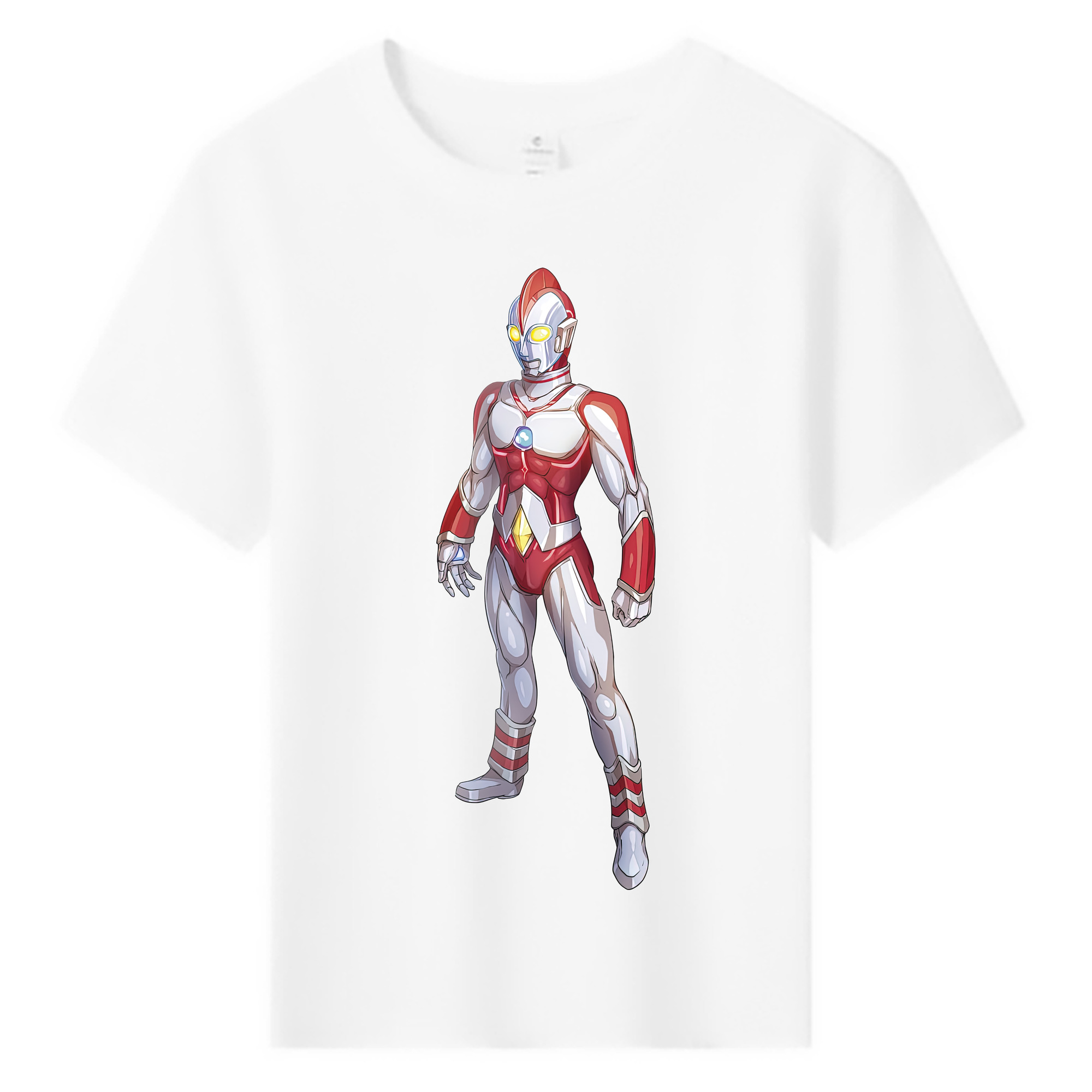 （画像用） ウルトラマン Ultraman 綿100％キッズTシャツ（フロントプリント）