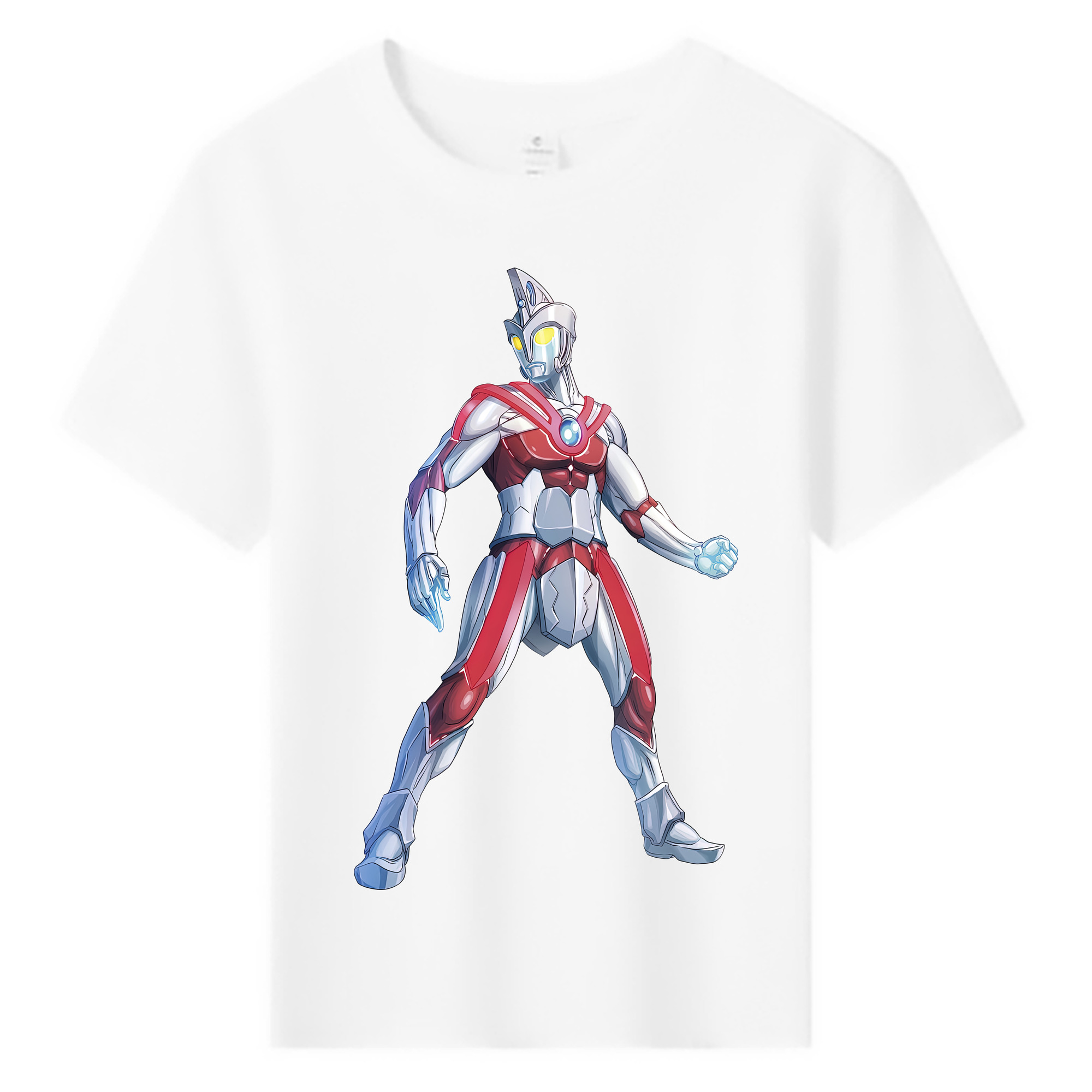 （画像用） ウルトラマン Ultraman 綿100％キッズTシャツ（フロントプリント）