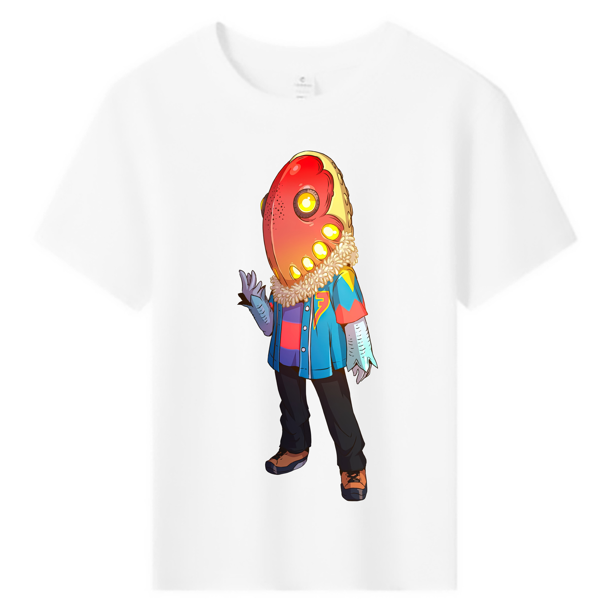 （画像用） ウルトラマン Ultraman 綿100％キッズTシャツ（フロントプリント）