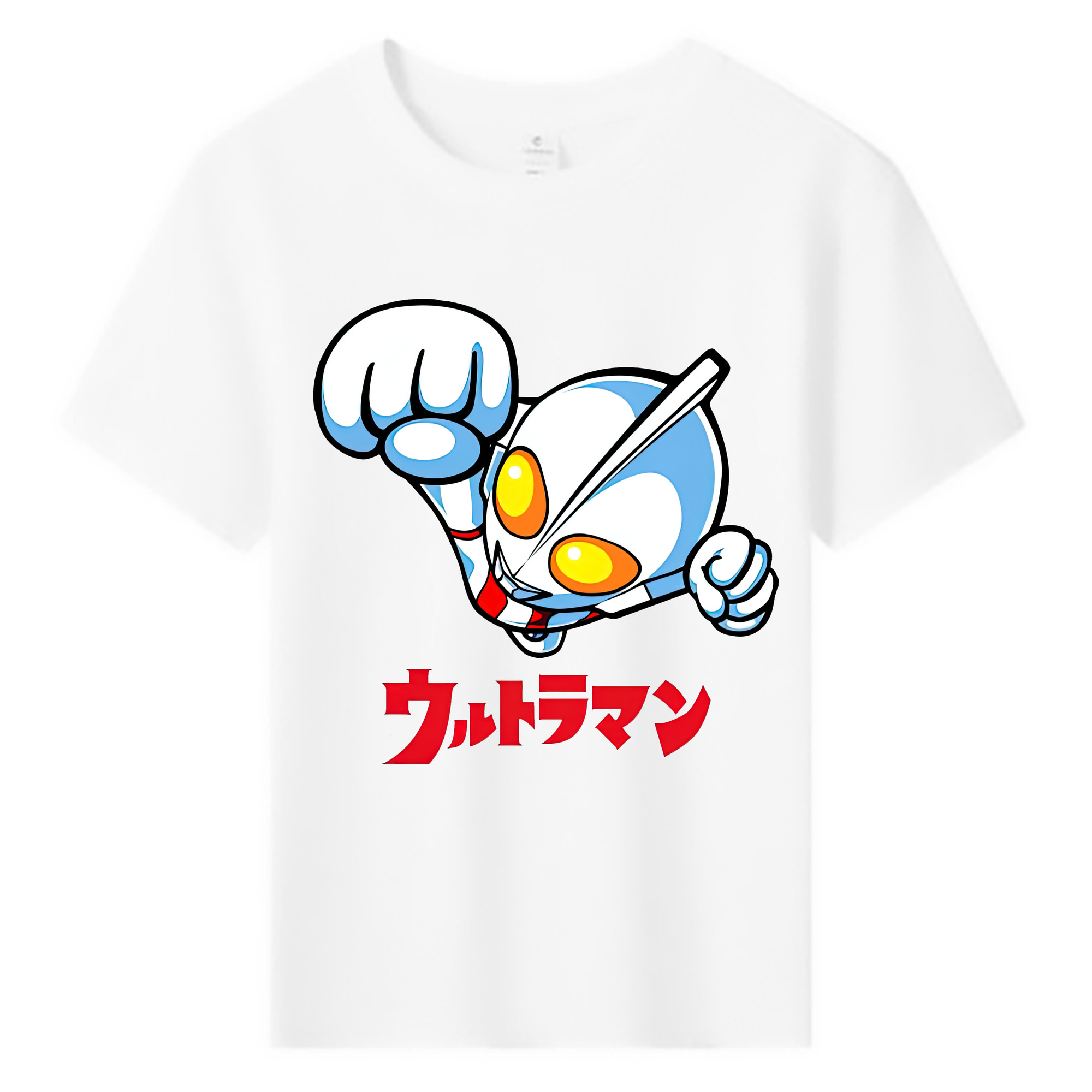 （画像用） ウルトラマン Ultraman 綿100％キッズTシャツ（フロントプリント）