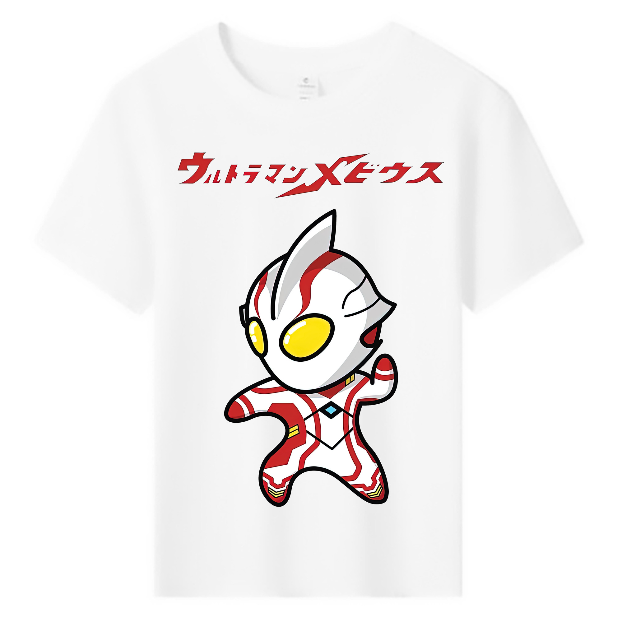 （画像用） ウルトラマン Ultraman 綿100％キッズTシャツ（フロントプリント）