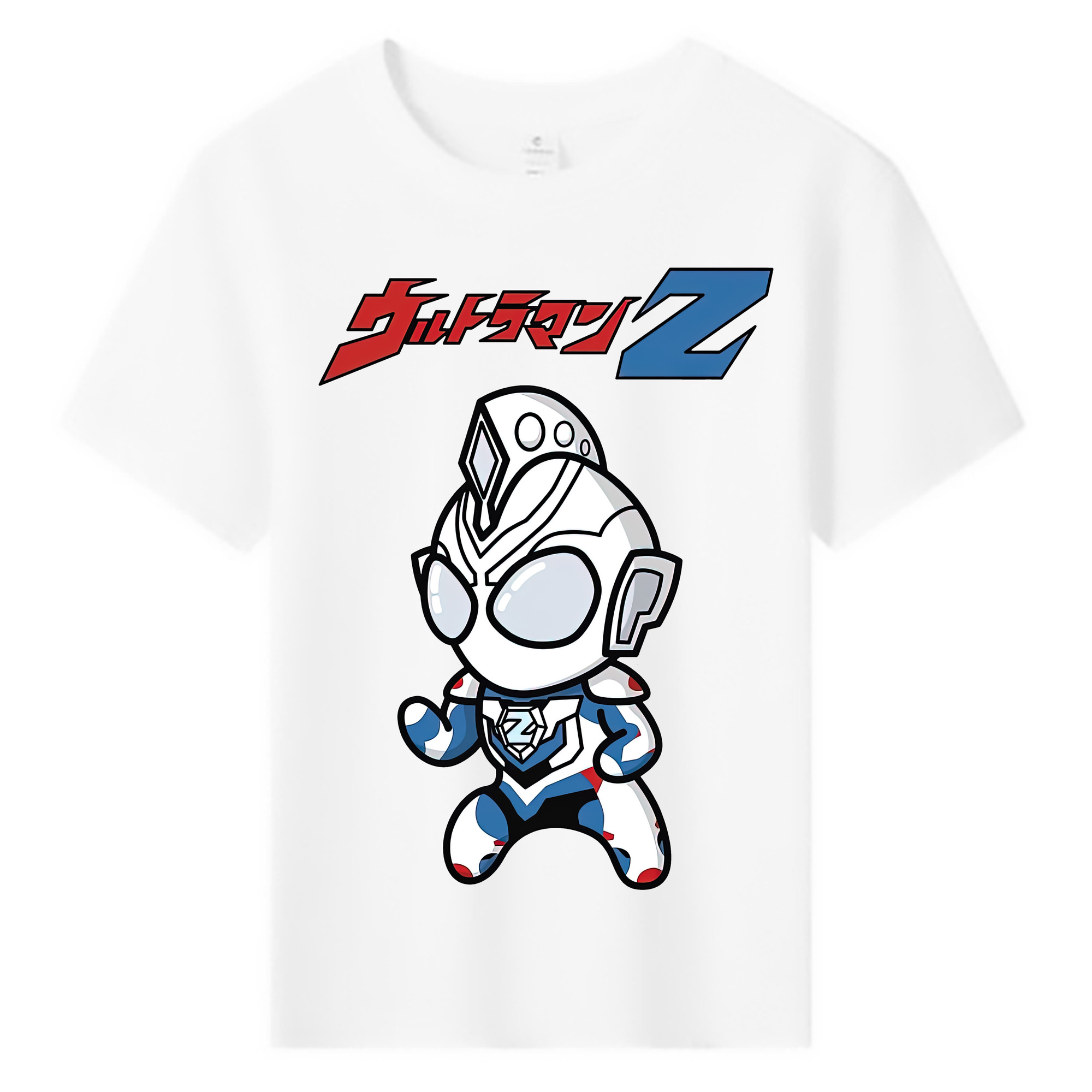 （画像用） ウルトラマン Ultraman 綿100％キッズTシャツ（フロントプリント）