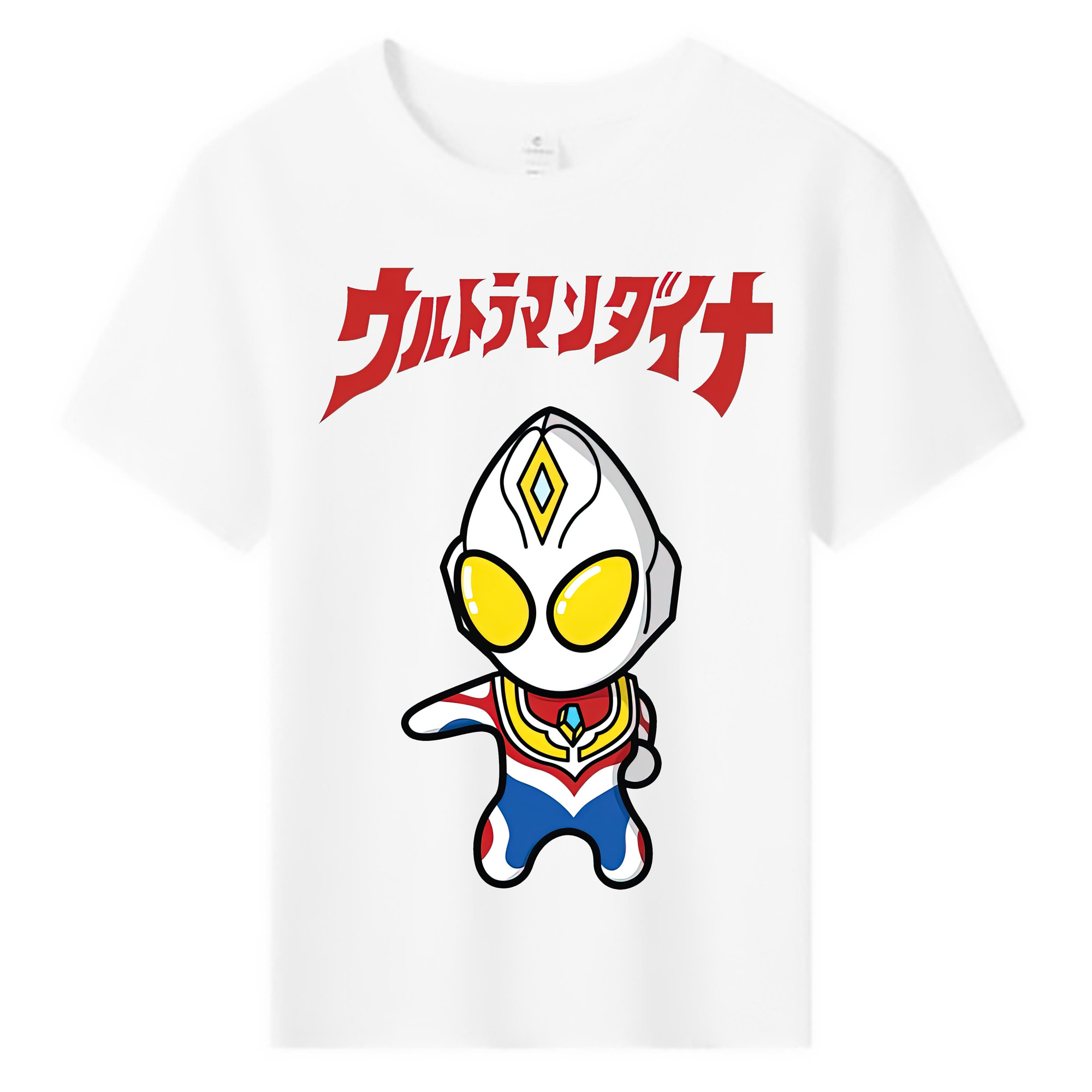 （画像用） ウルトラマン Ultraman 綿100％キッズTシャツ（フロントプリント）