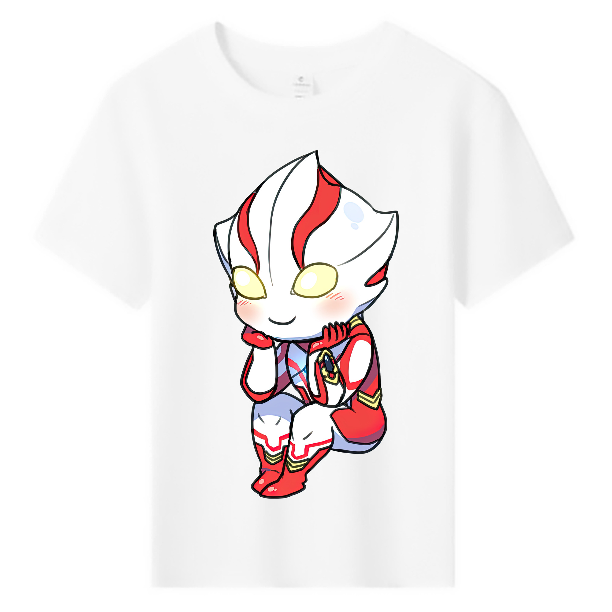 （画像用） ウルトラマン Ultraman 綿100％キッズTシャツ（フロントプリント）