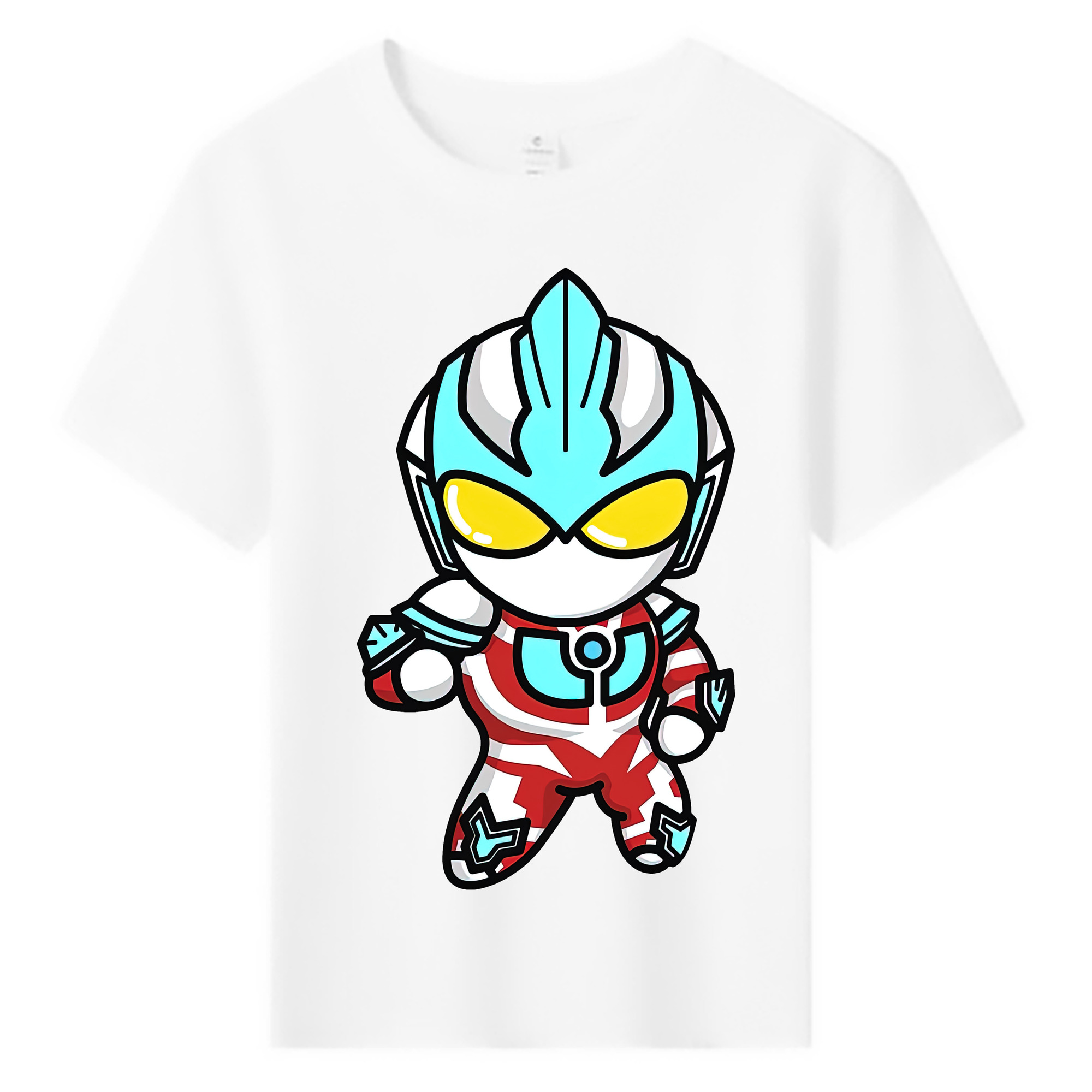 （画像用） ウルトラマン Ultraman 綿100％キッズTシャツ（フロントプリント）