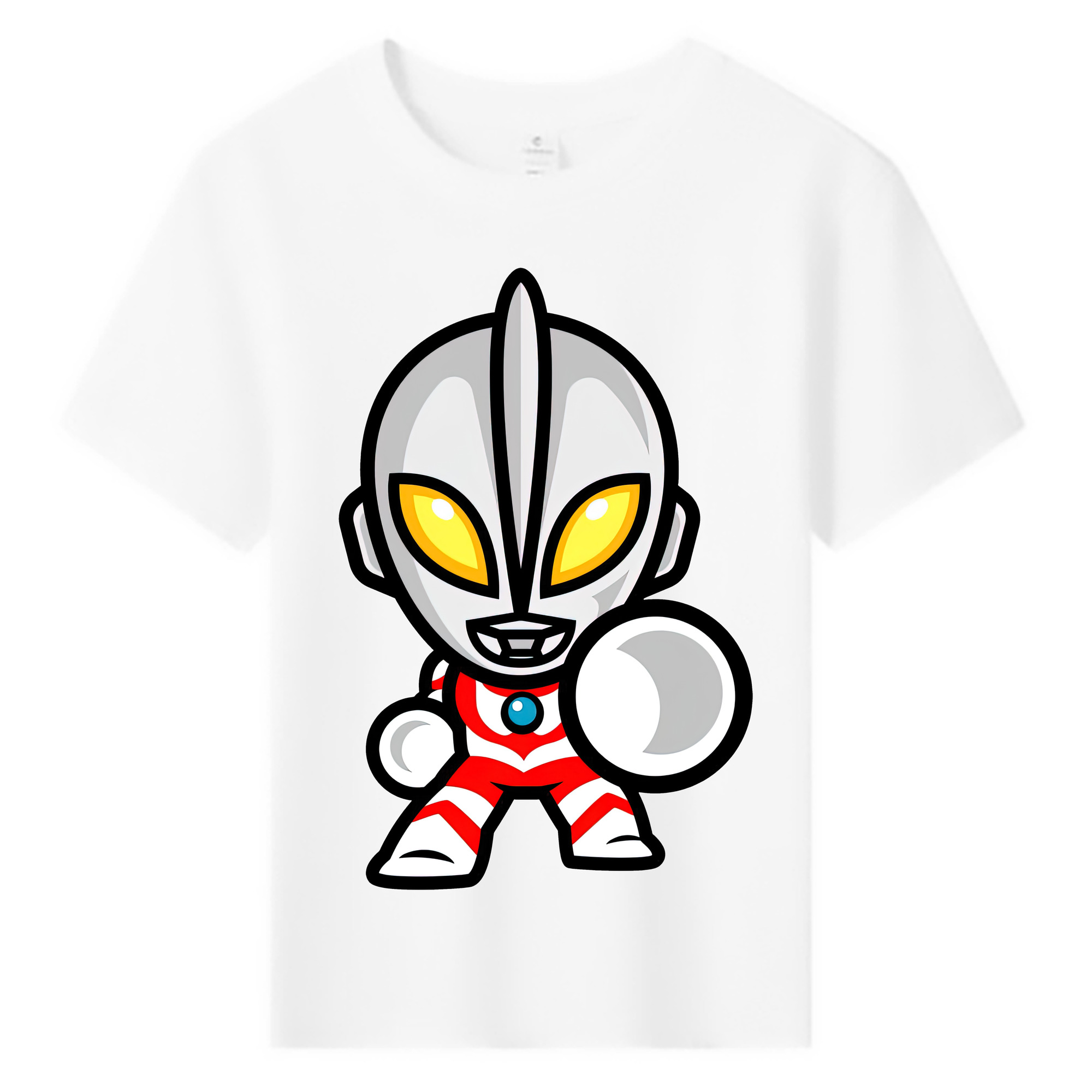 （画像用） ウルトラマン Ultraman 綿100％キッズTシャツ（フロントプリント）