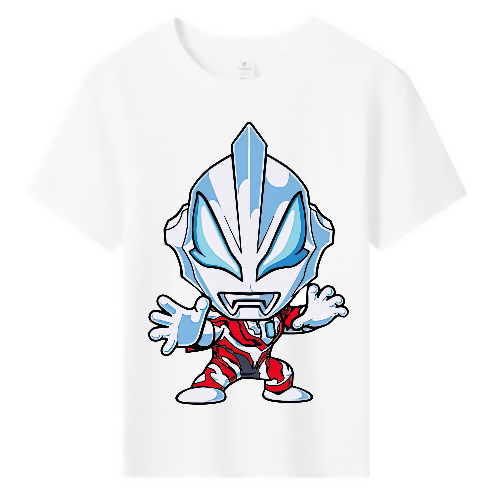 （画像用） ウルトラマン Ultraman 綿100％キッズTシャツ（フロントプリント）