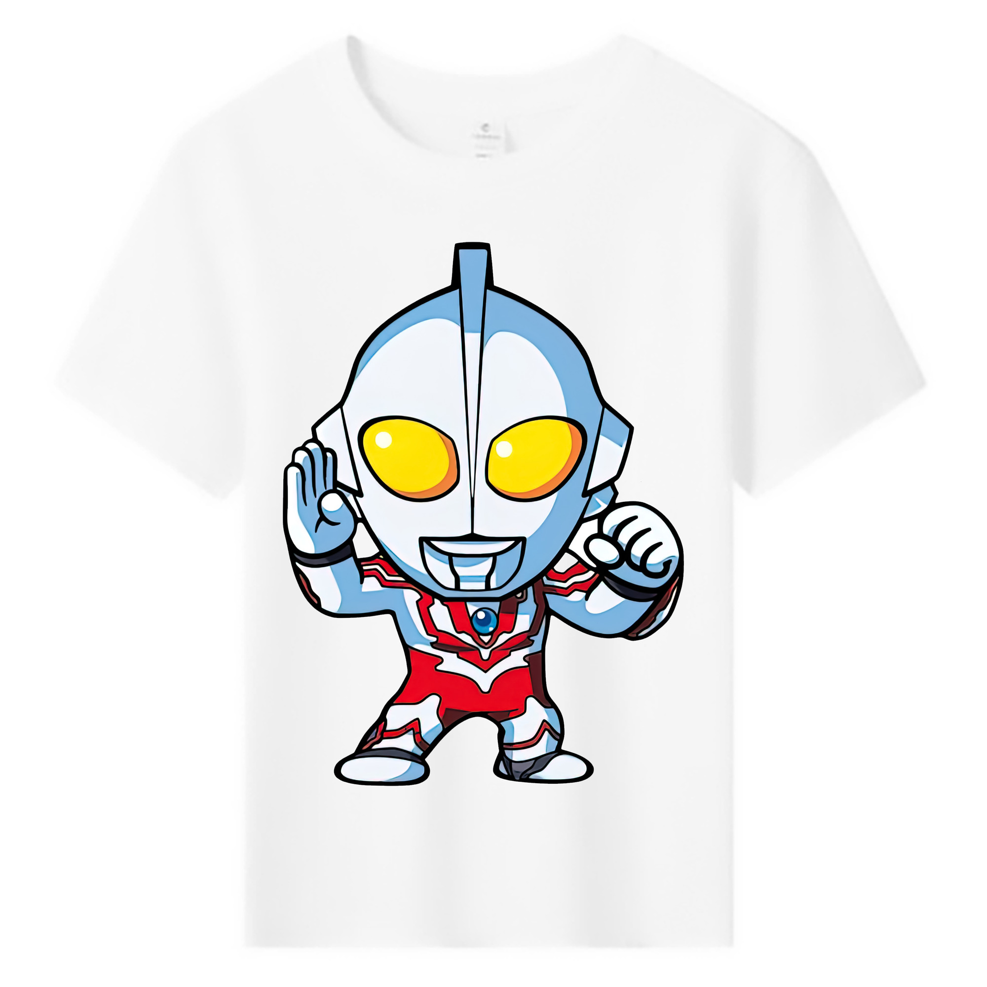 （画像用） ウルトラマン Ultraman 綿100％キッズTシャツ（フロントプリント）