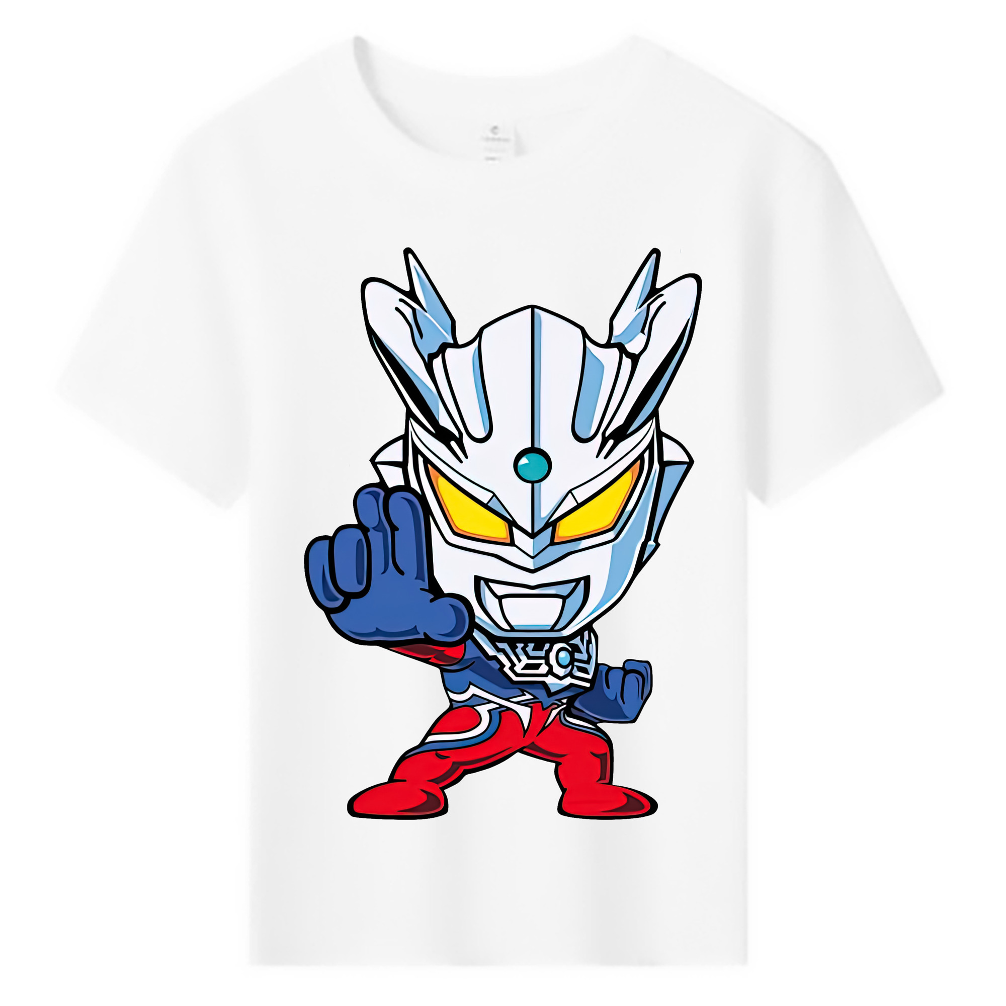 （画像用） ウルトラマン Ultraman 綿100％キッズTシャツ（フロントプリント）