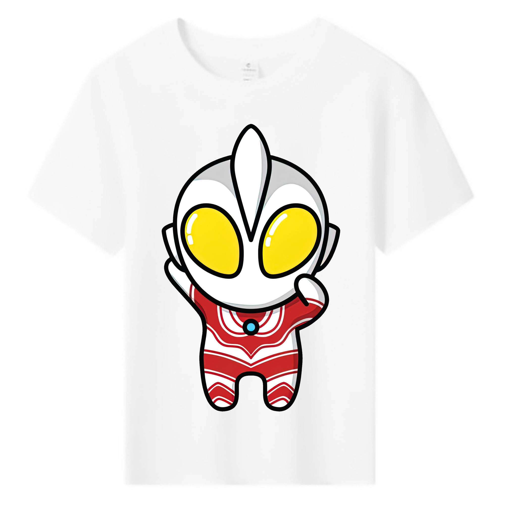 （画像用） ウルトラマン Ultraman 綿100％キッズTシャツ（フロントプリント）