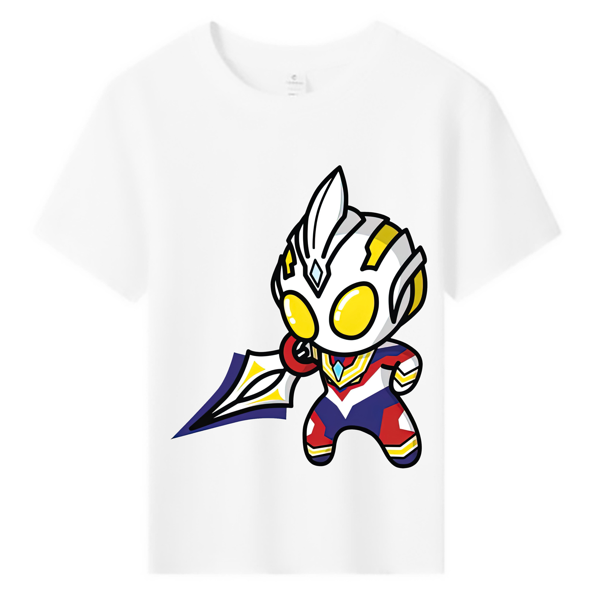 （画像用） ウルトラマン Ultraman 綿100％キッズTシャツ（フロントプリント）