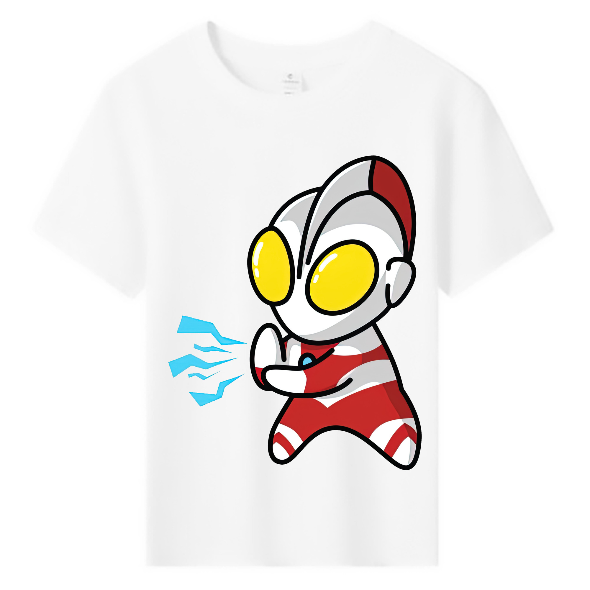 （画像用） ウルトラマン Ultraman 綿100％キッズTシャツ（フロントプリント）