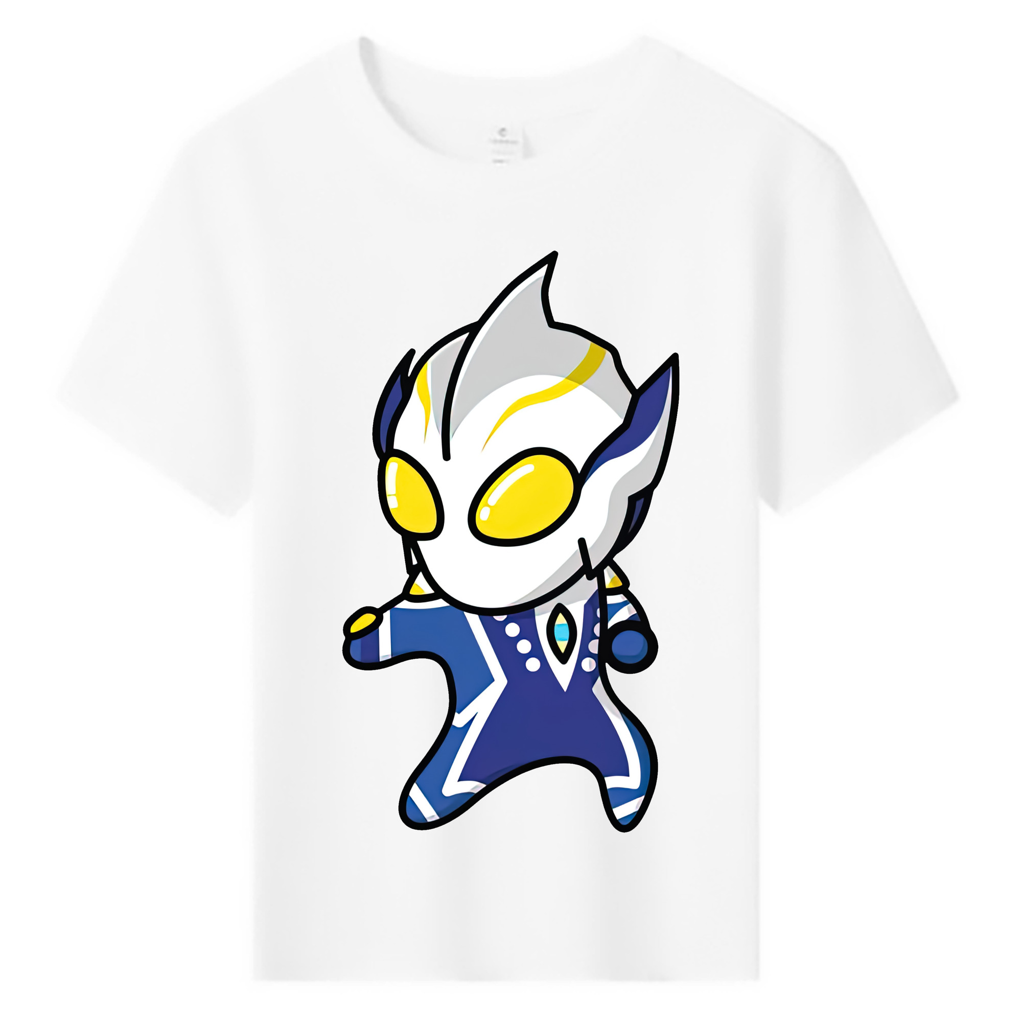 （画像用） ウルトラマン Ultraman 綿100％キッズTシャツ（フロントプリント）