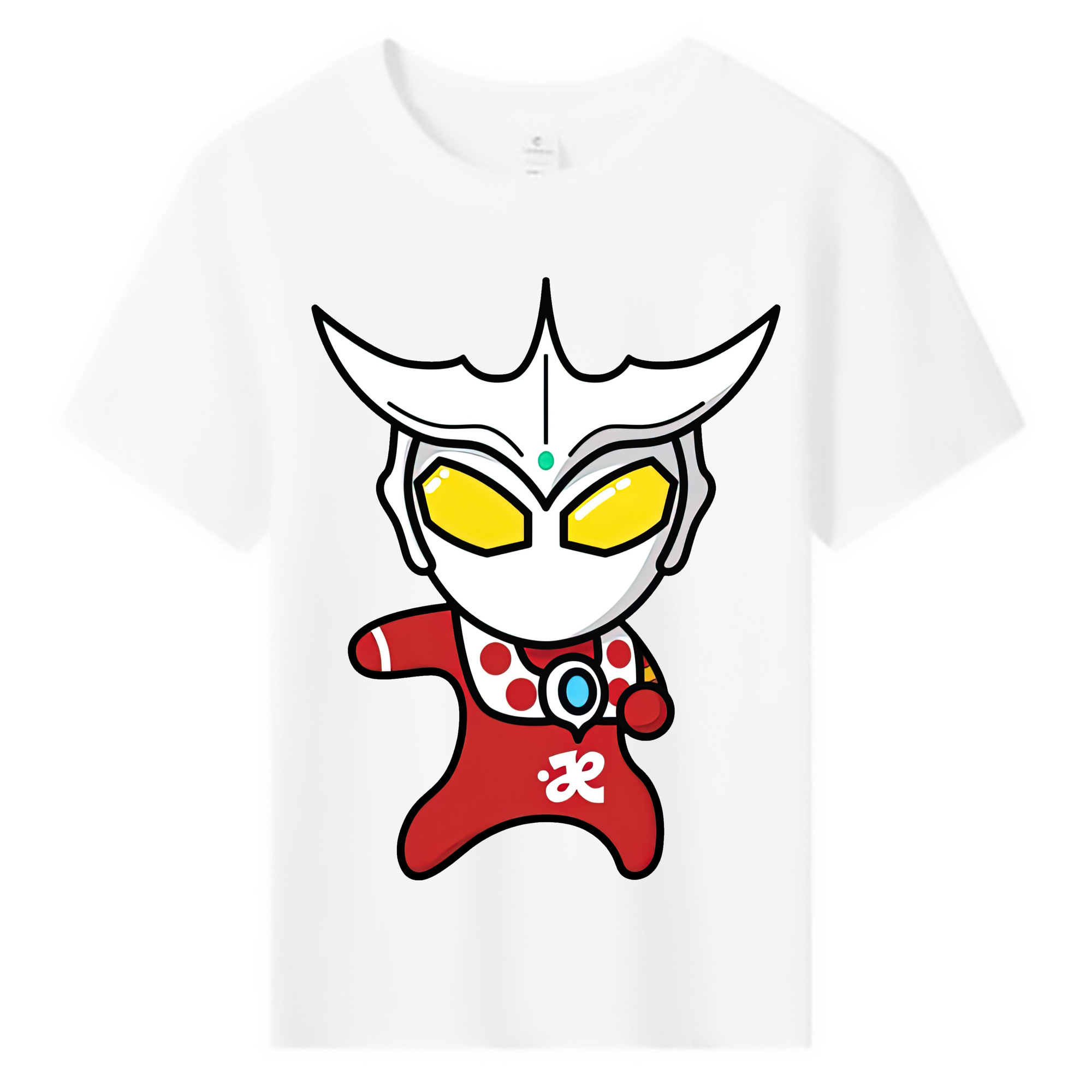 （画像用） ウルトラマン Ultraman 綿100％キッズTシャツ（フロントプリント）