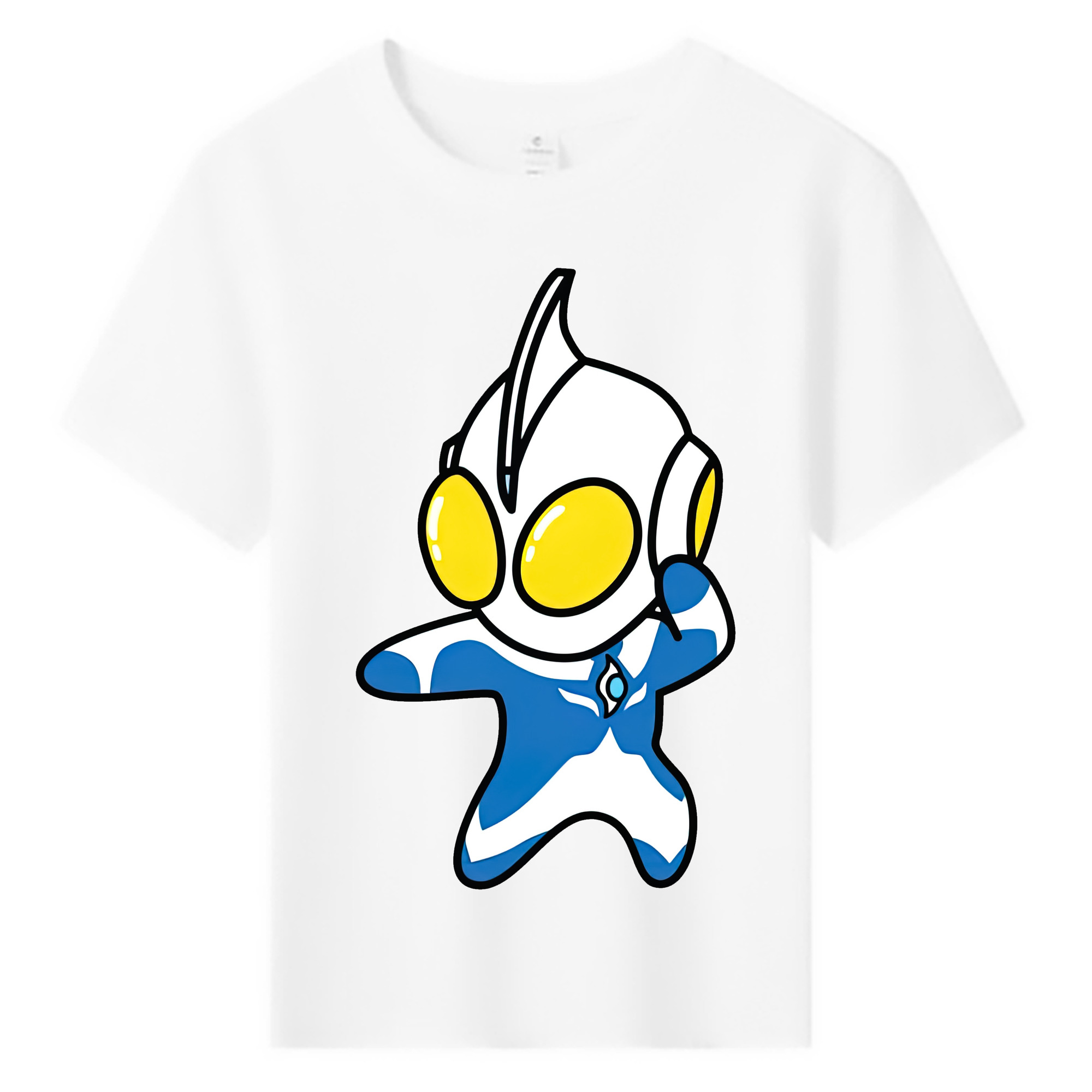 （画像用） ウルトラマン Ultraman 綿100％キッズTシャツ（フロントプリント）