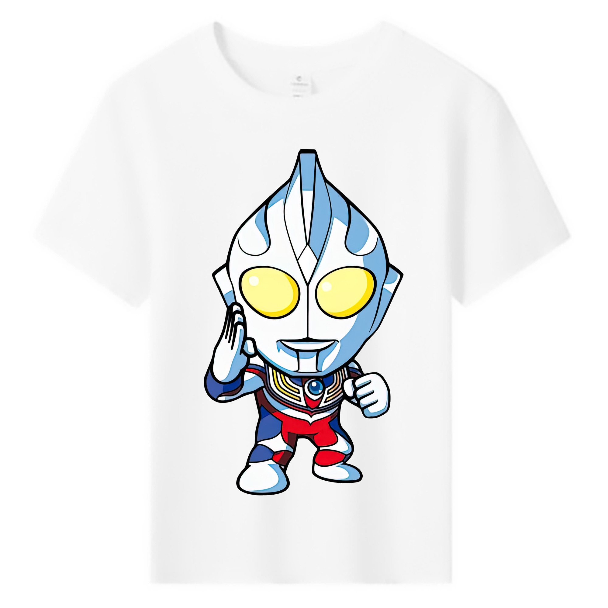 （画像用） ウルトラマン Ultraman 綿100％キッズTシャツ（フロントプリント）