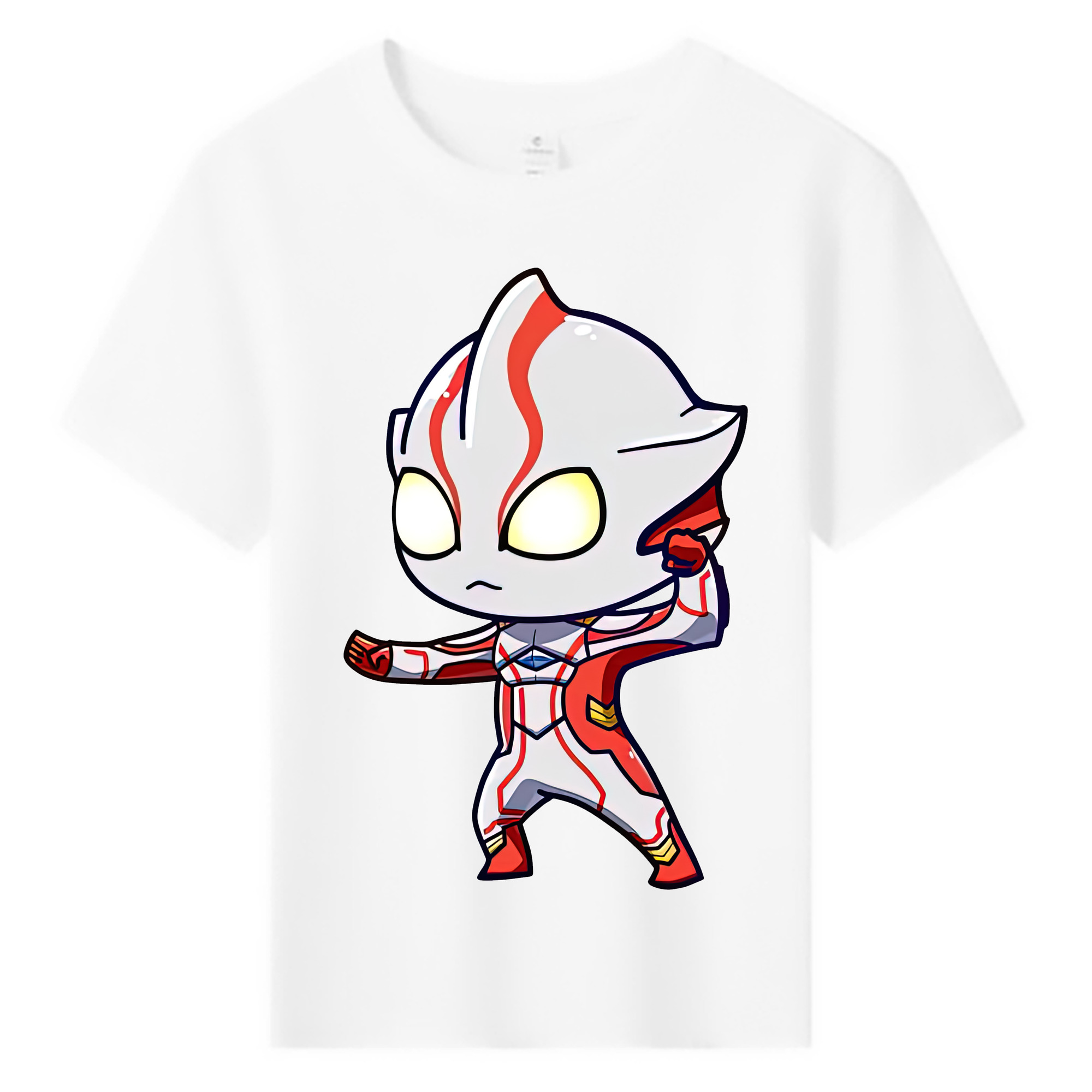 （画像用） ウルトラマン Ultraman 綿100％キッズTシャツ（フロントプリント）
